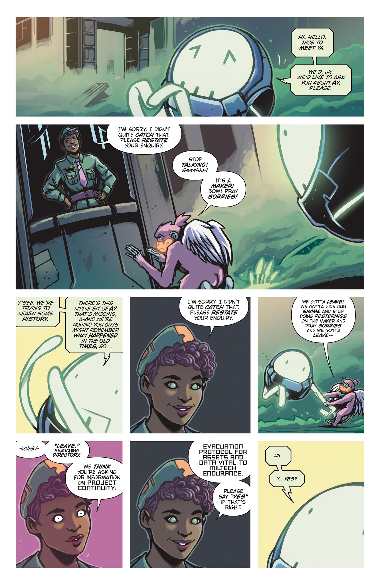 Read online Angelic comic -  Issue #4 - 5