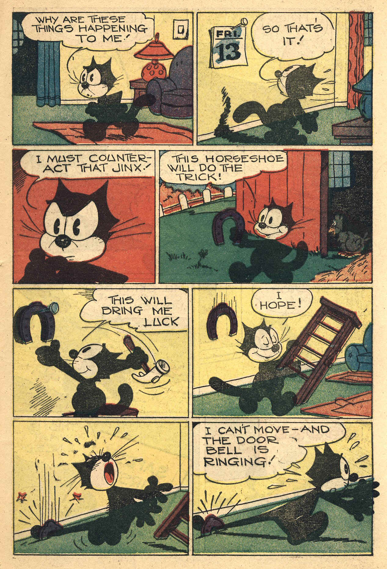 Read online Felix the Cat (1951) comic -  Issue #24 - 7