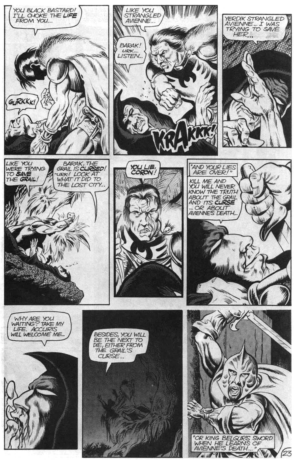 Read online Adventurers (1988) comic -  Issue #5 - 24