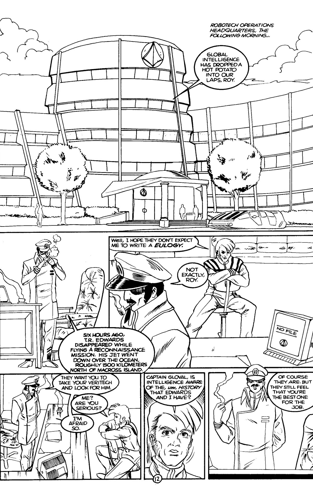 Read online Robotech: Return to Macross comic -  Issue #9 - 16
