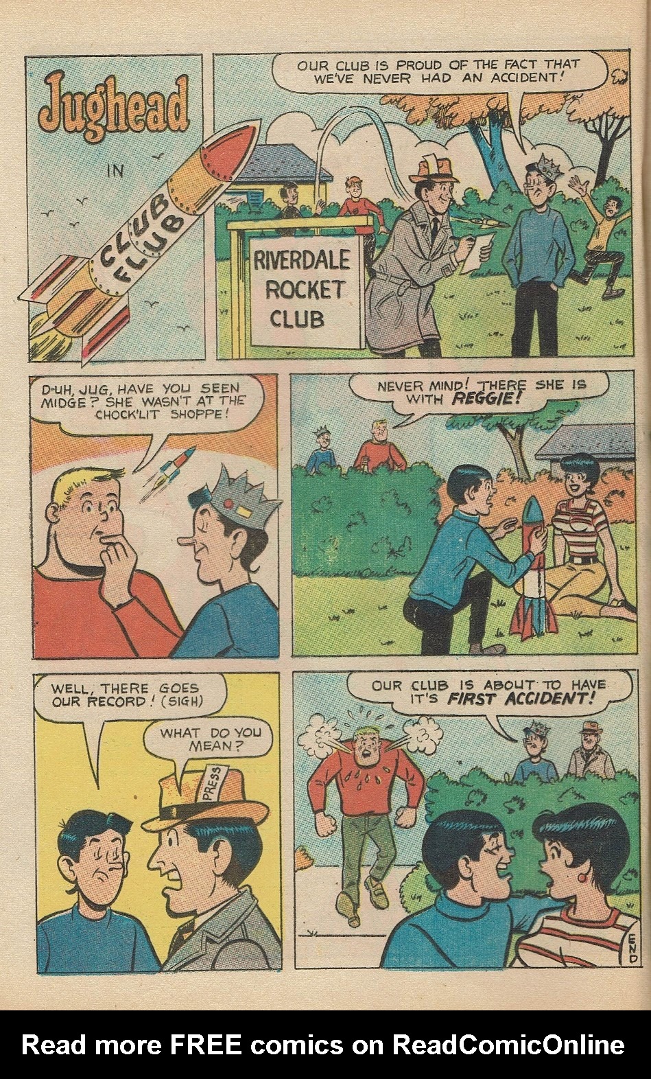 Read online Jughead's Jokes comic -  Issue #7 - 19