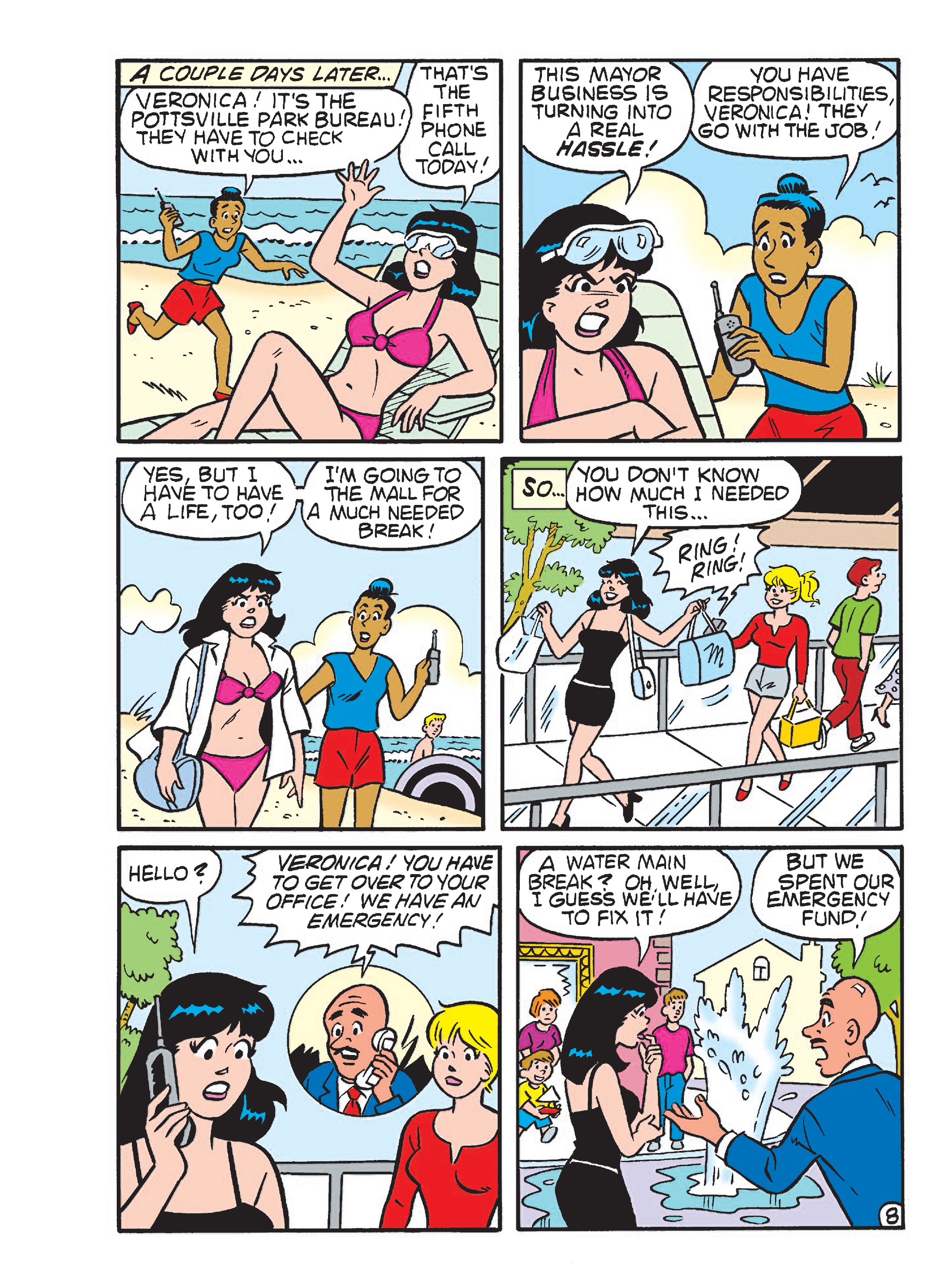 Read online Betty & Veronica Friends Double Digest comic -  Issue #254 - 229