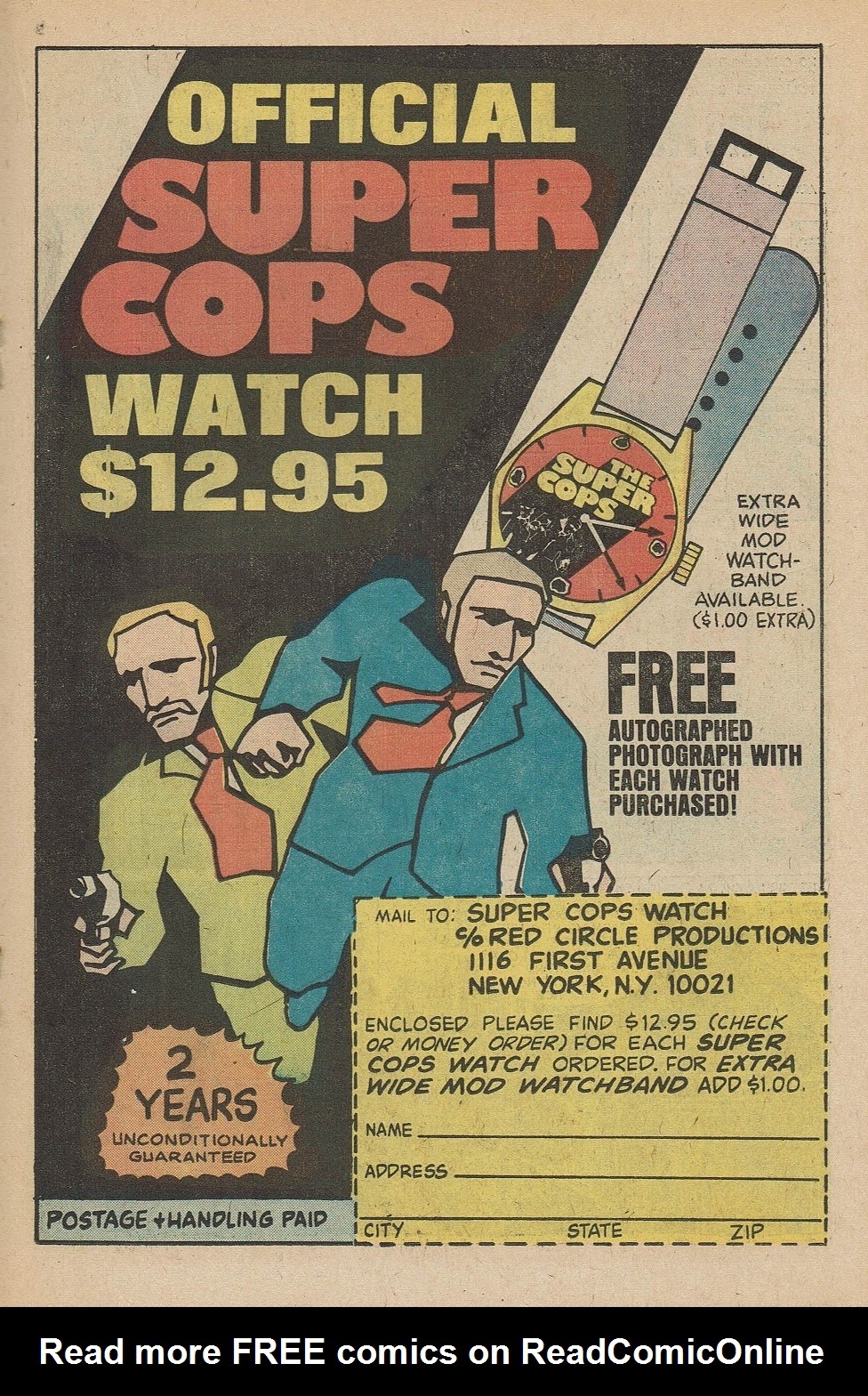 Read online Super Cops comic -  Issue # Full - 19