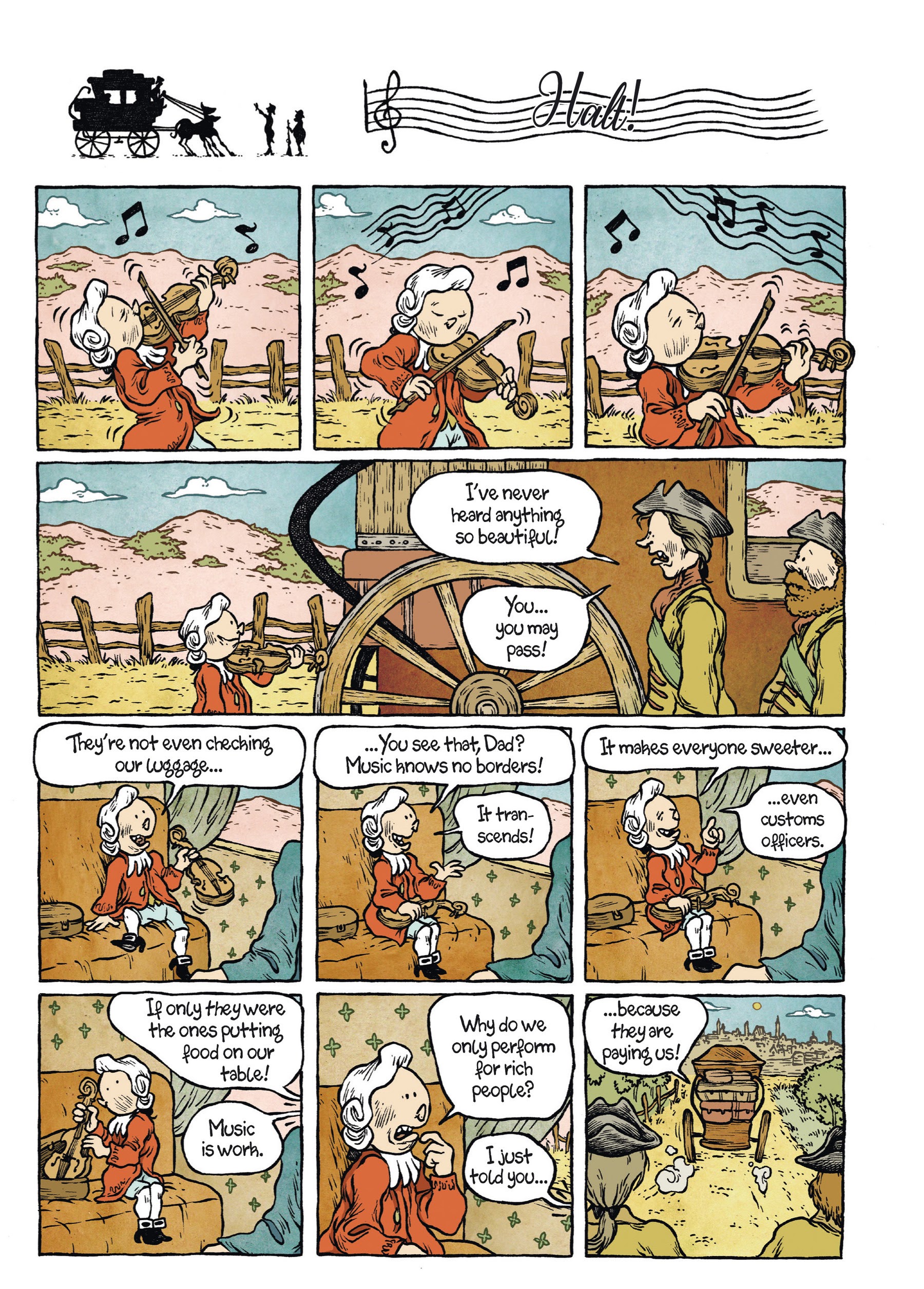 Read online Young Mozart comic -  Issue # TPB - 28