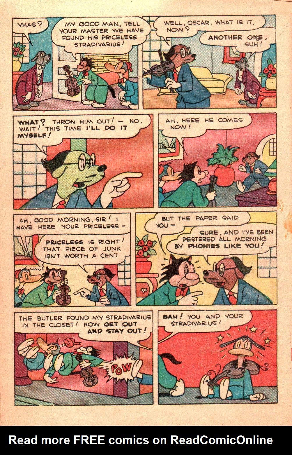 Read online Paul Terry's Mighty Mouse Comics comic -  Issue #15 - 16