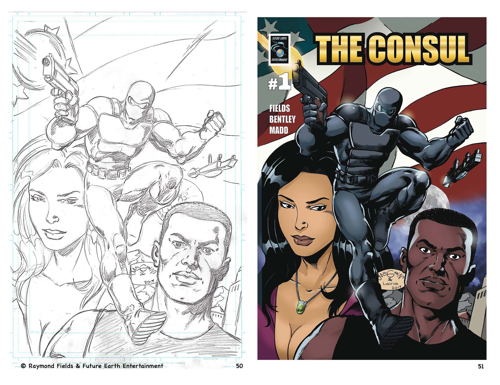 Read online The Art of Chris Malgrain comic -  Issue #4 - 38