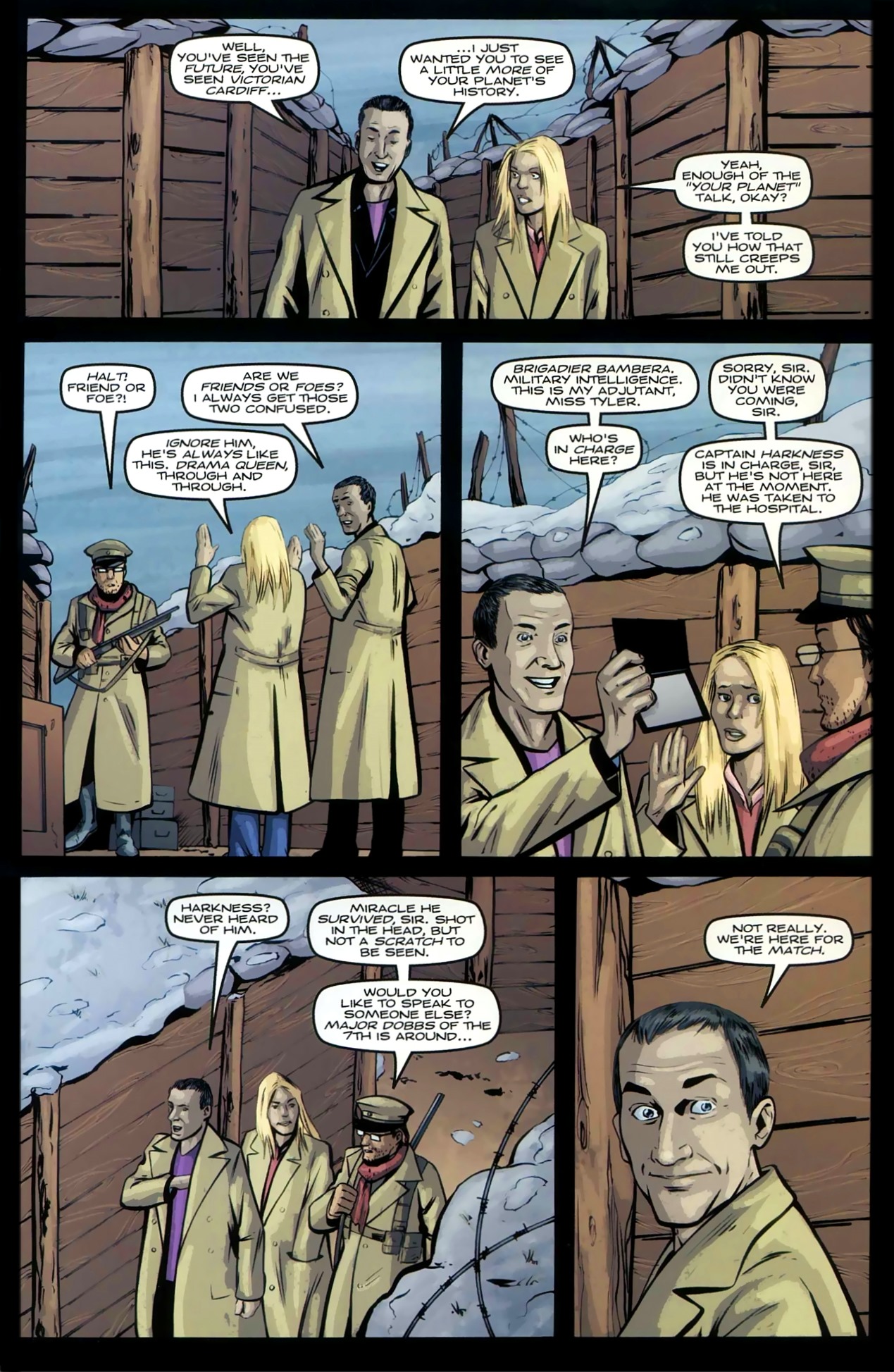 Read online Doctor Who: The Forgotten comic -  Issue #5 - 16