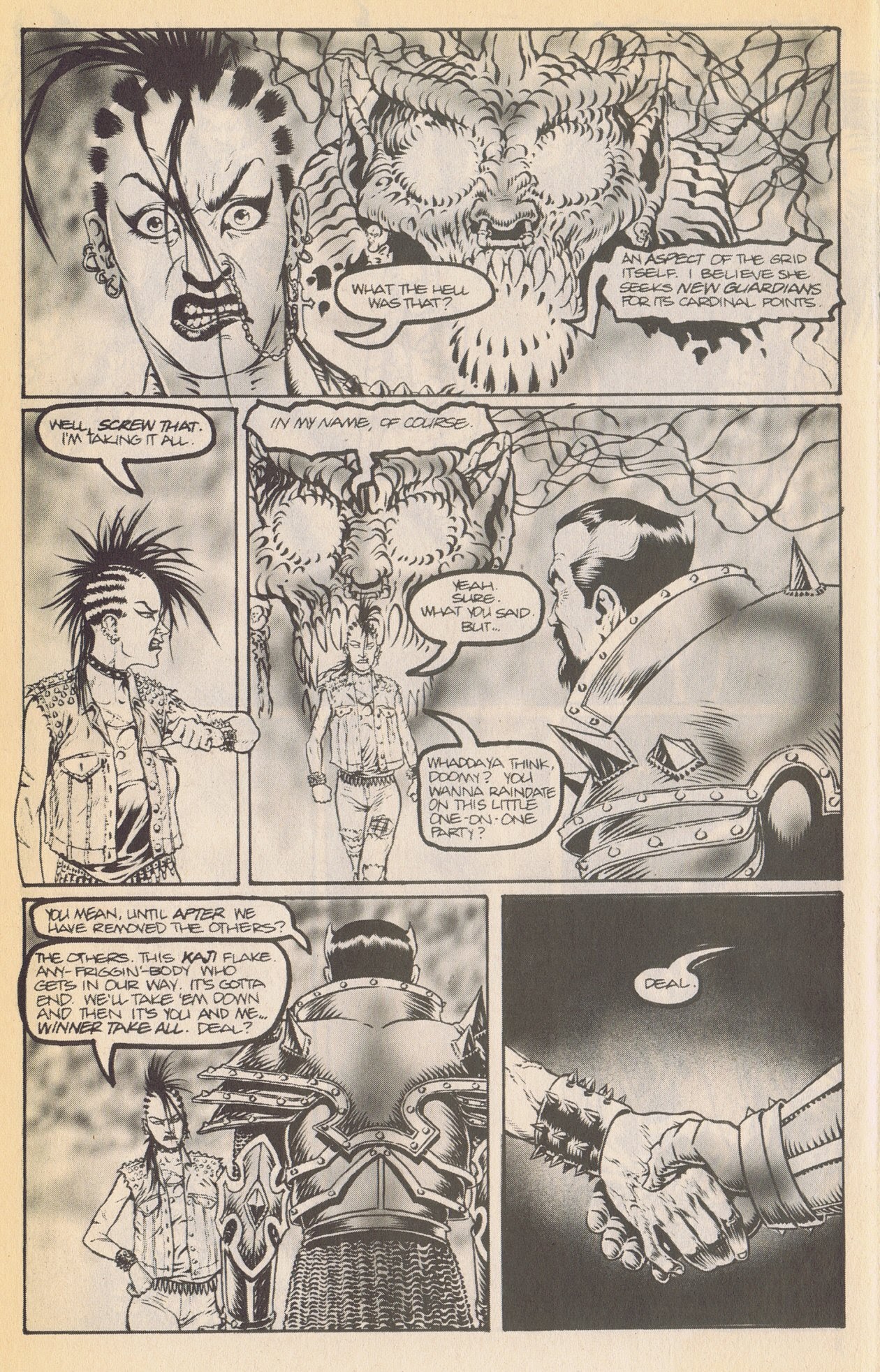 Read online Warlock 5 comic -  Issue #14 - 28