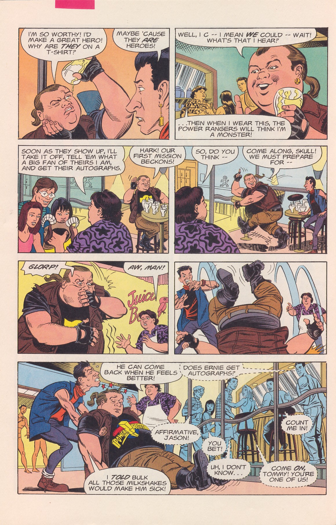 Read online Saban's Mighty Morphin Power Rangers (1994) comic -  Issue #2 - 6