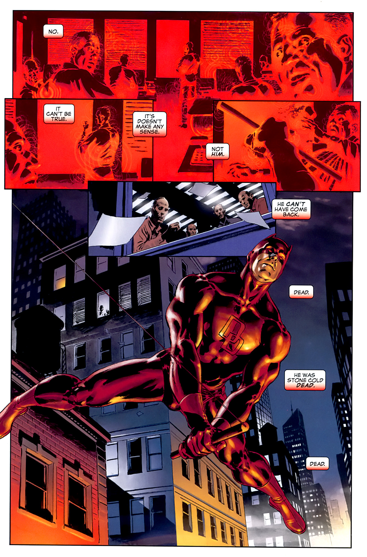 Read online Daredevil & Captain America: Dead On Arrival comic -  Issue # Full - 21