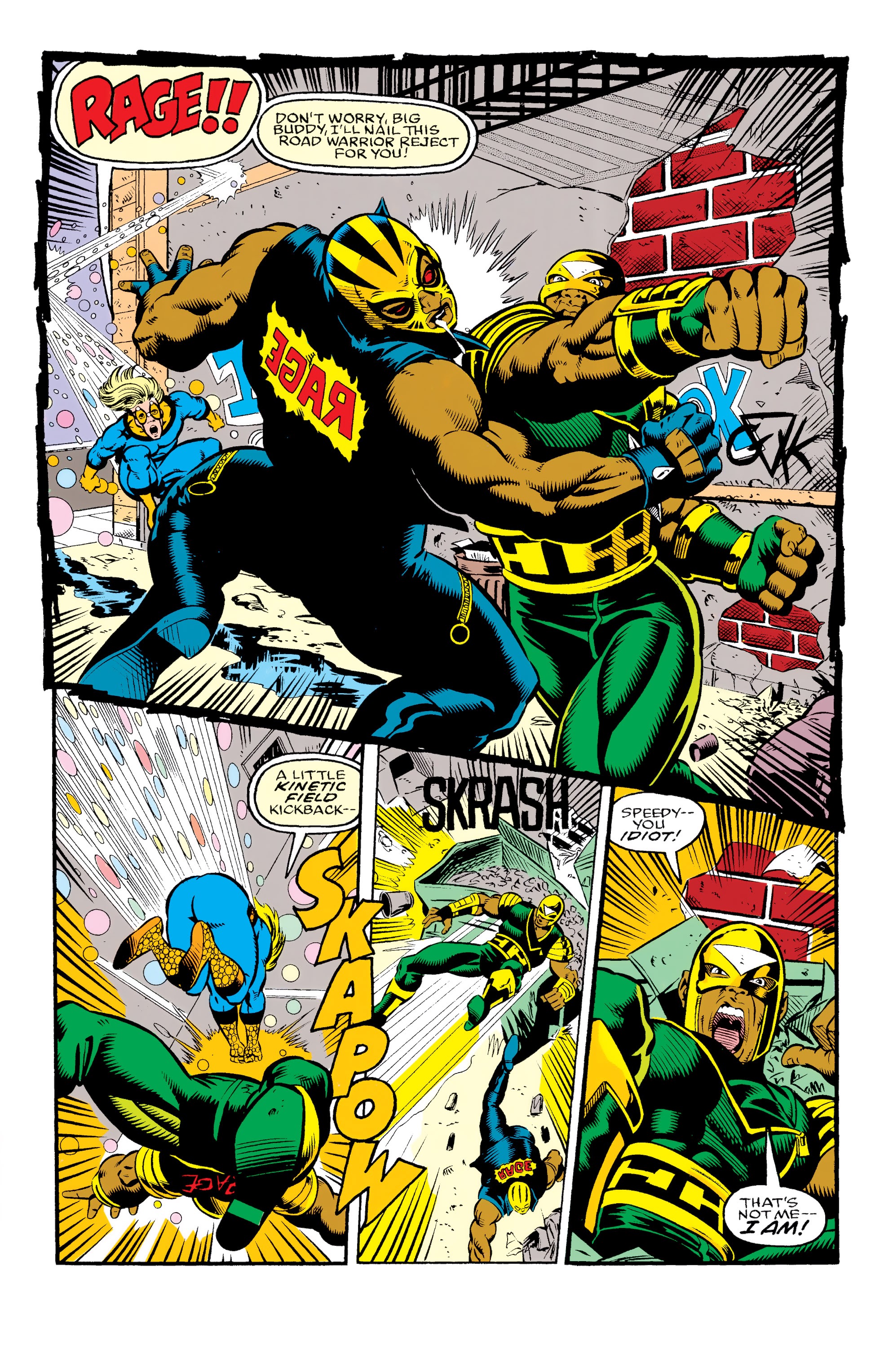 Read online The New Warriors comic -  Issue #27 - 4