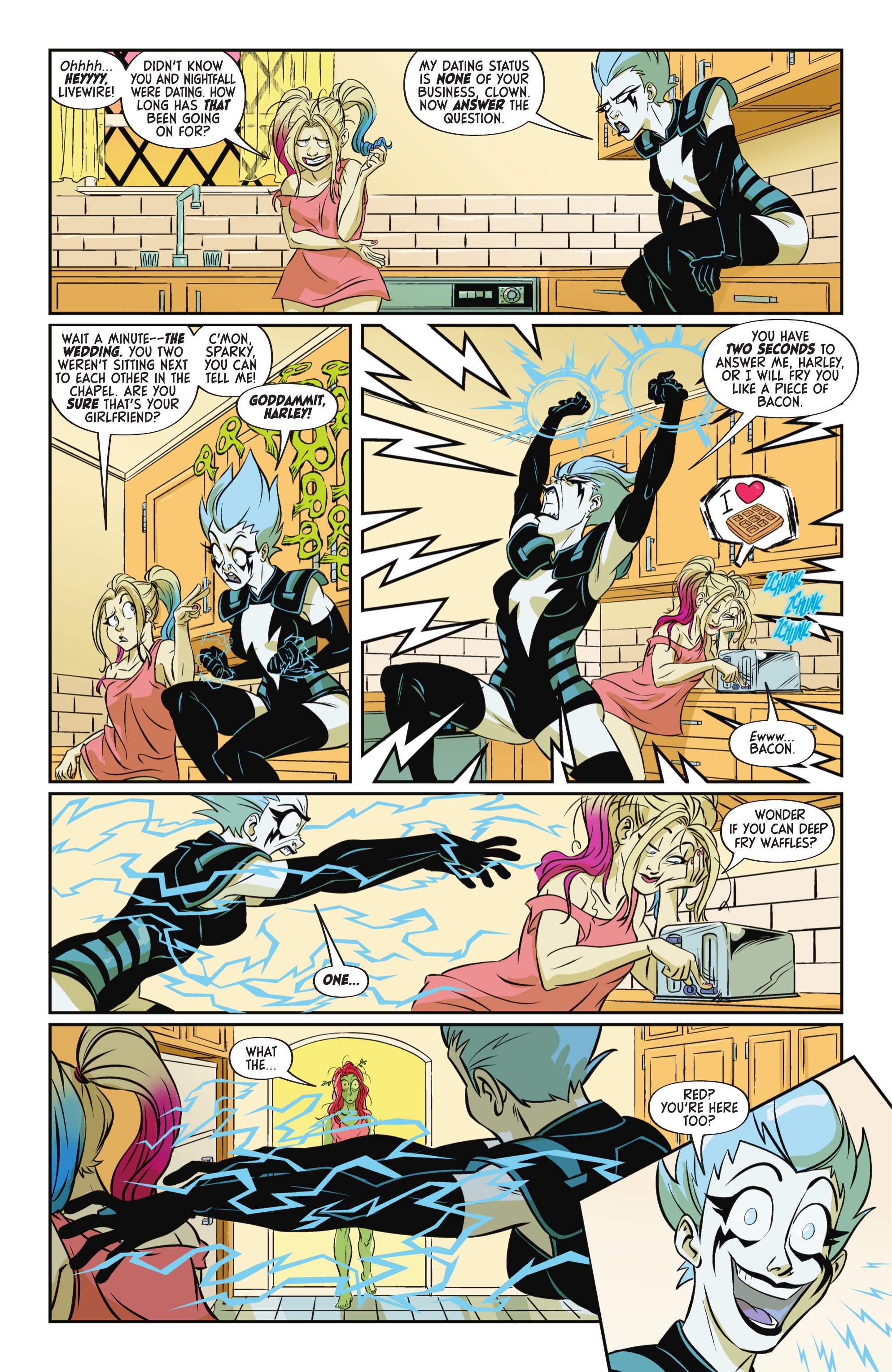 Read online Harley Quinn: The Animated Series: The Eat. Bang! Kill. Tour comic -  Issue #4 - 12