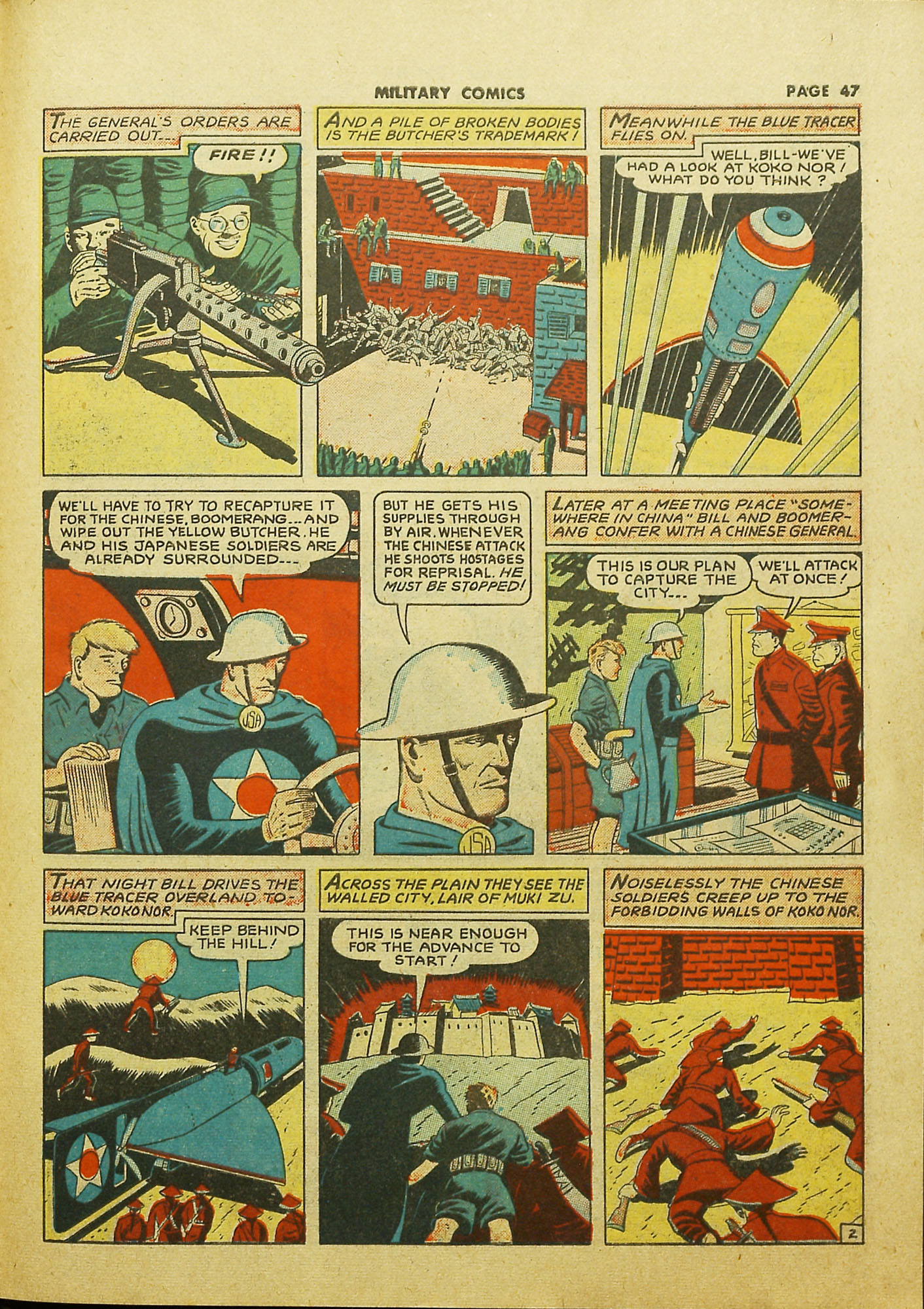 Read online Military Comics comic -  Issue #9 - 49