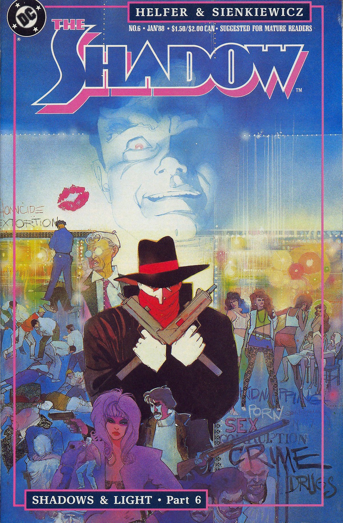 Read online The Shadow (1987) comic -  Issue #6 - 1