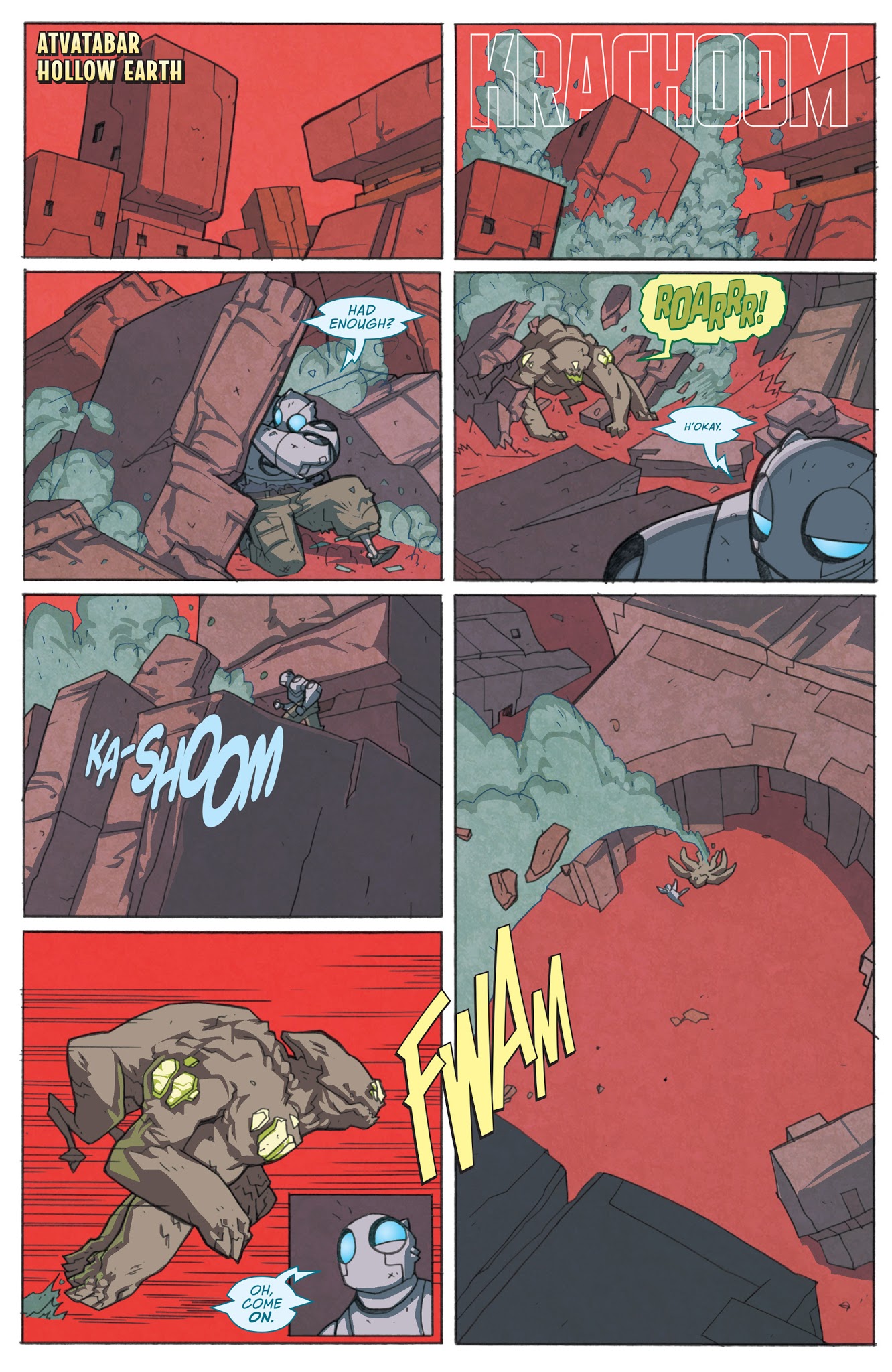 Read online Atomic Robo and the Savage Sword of Dr. Dinosaur comic -  Issue #4 - 2