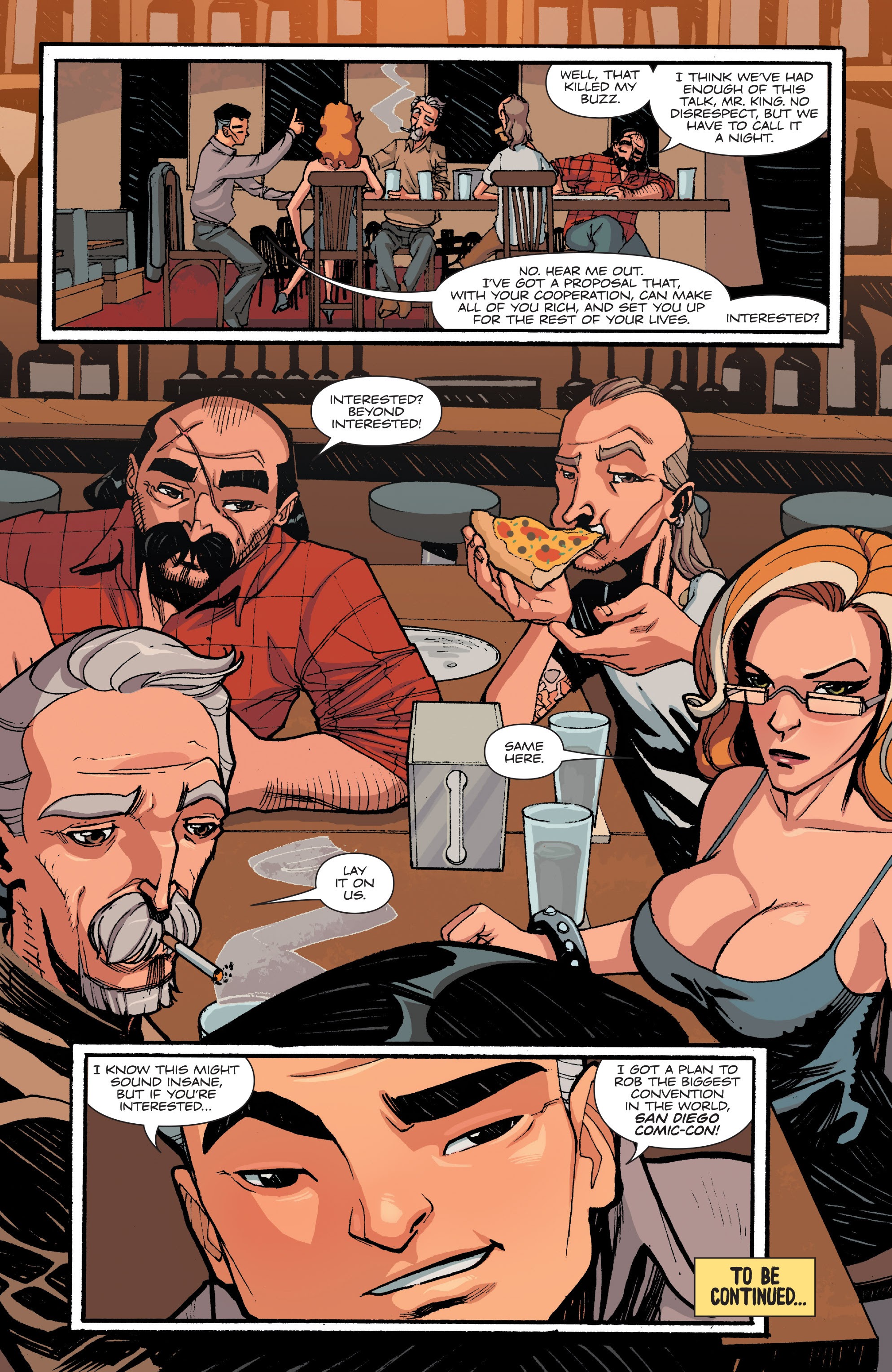 Read online Palmiotti & Brady's The Big Con Job comic -  Issue #1 - 24