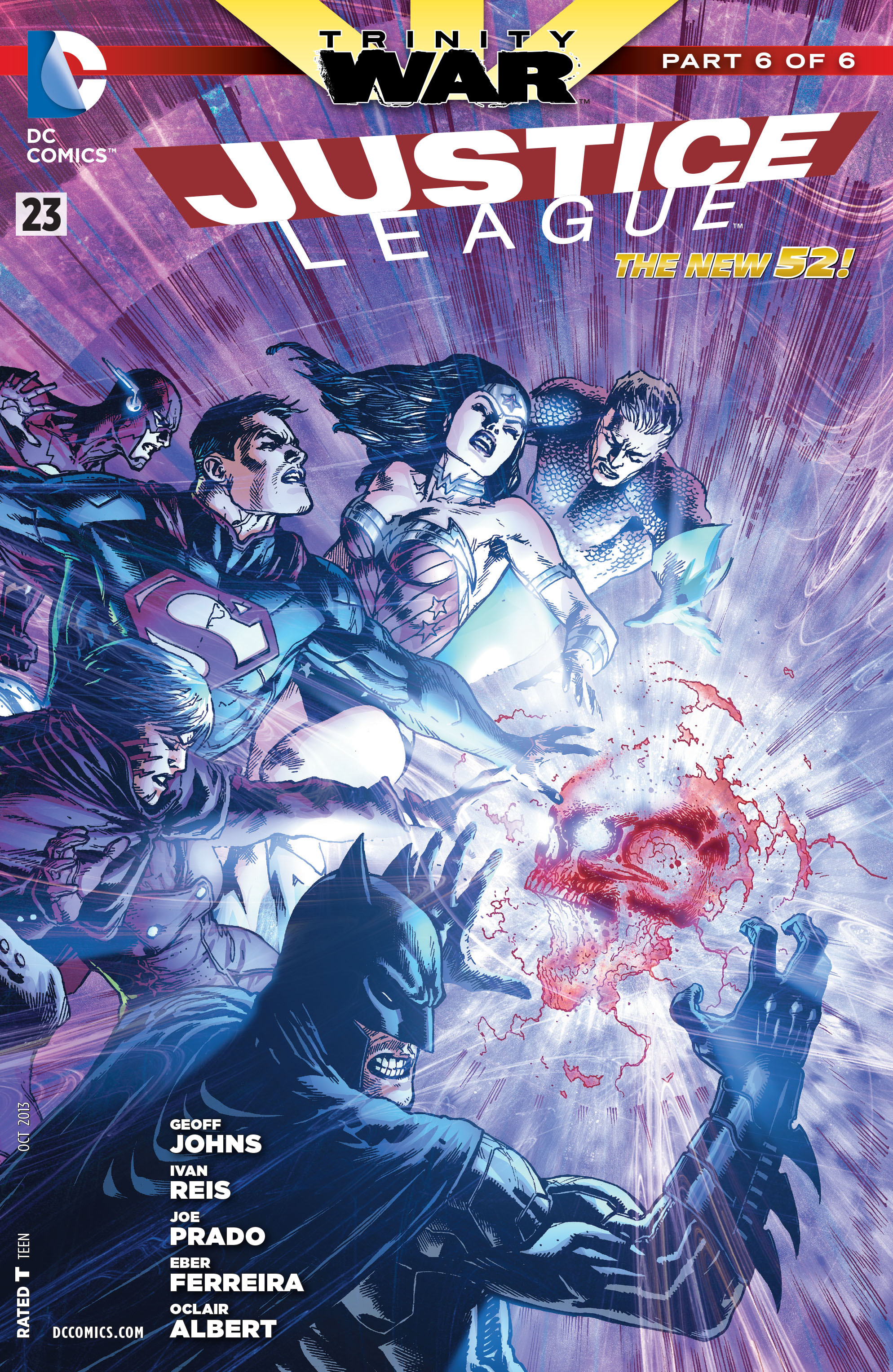 Read online Justice League (2011) comic -  Issue #23 - 1