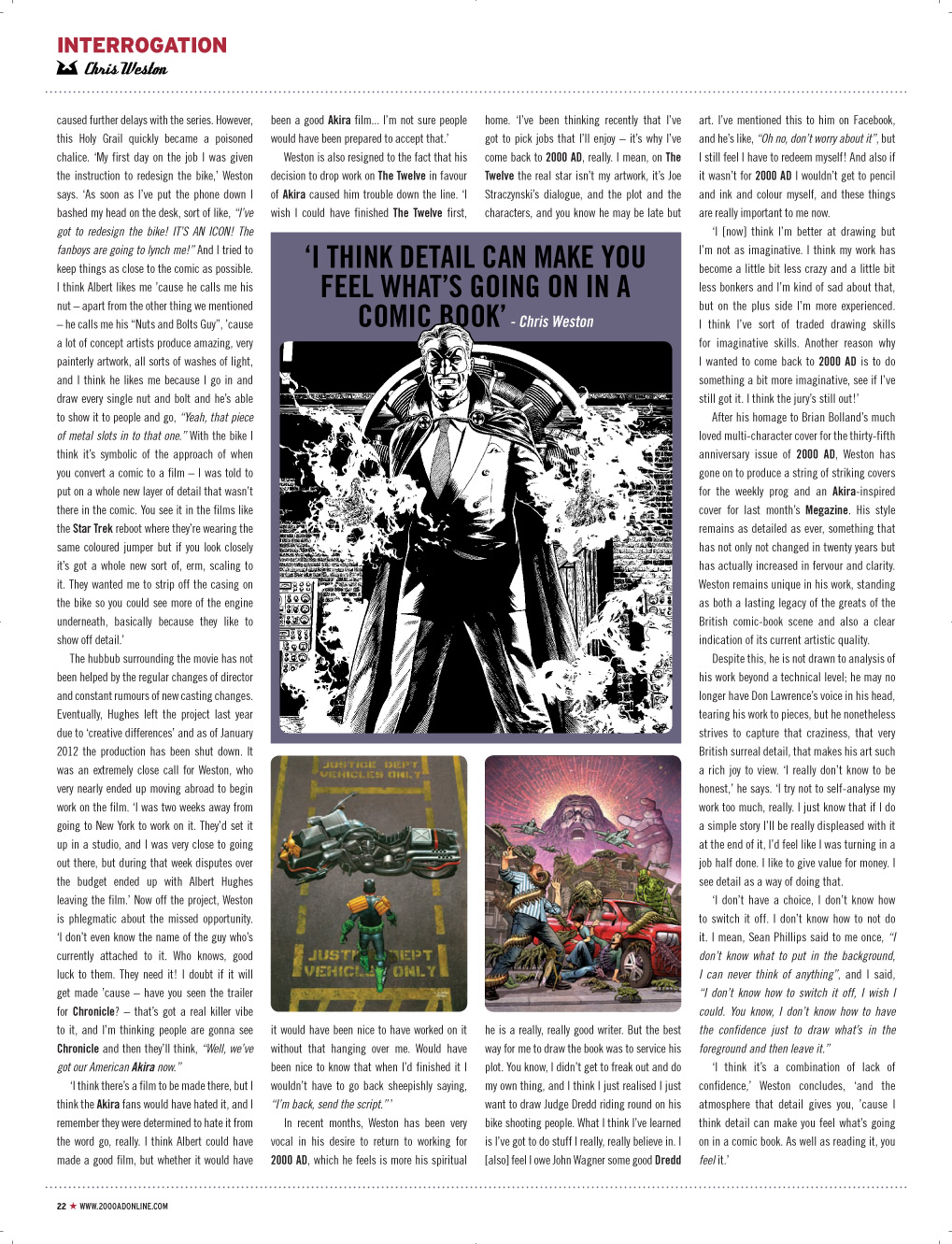 Read online Judge Dredd Megazine (Vol. 5) comic -  Issue #326 - 22