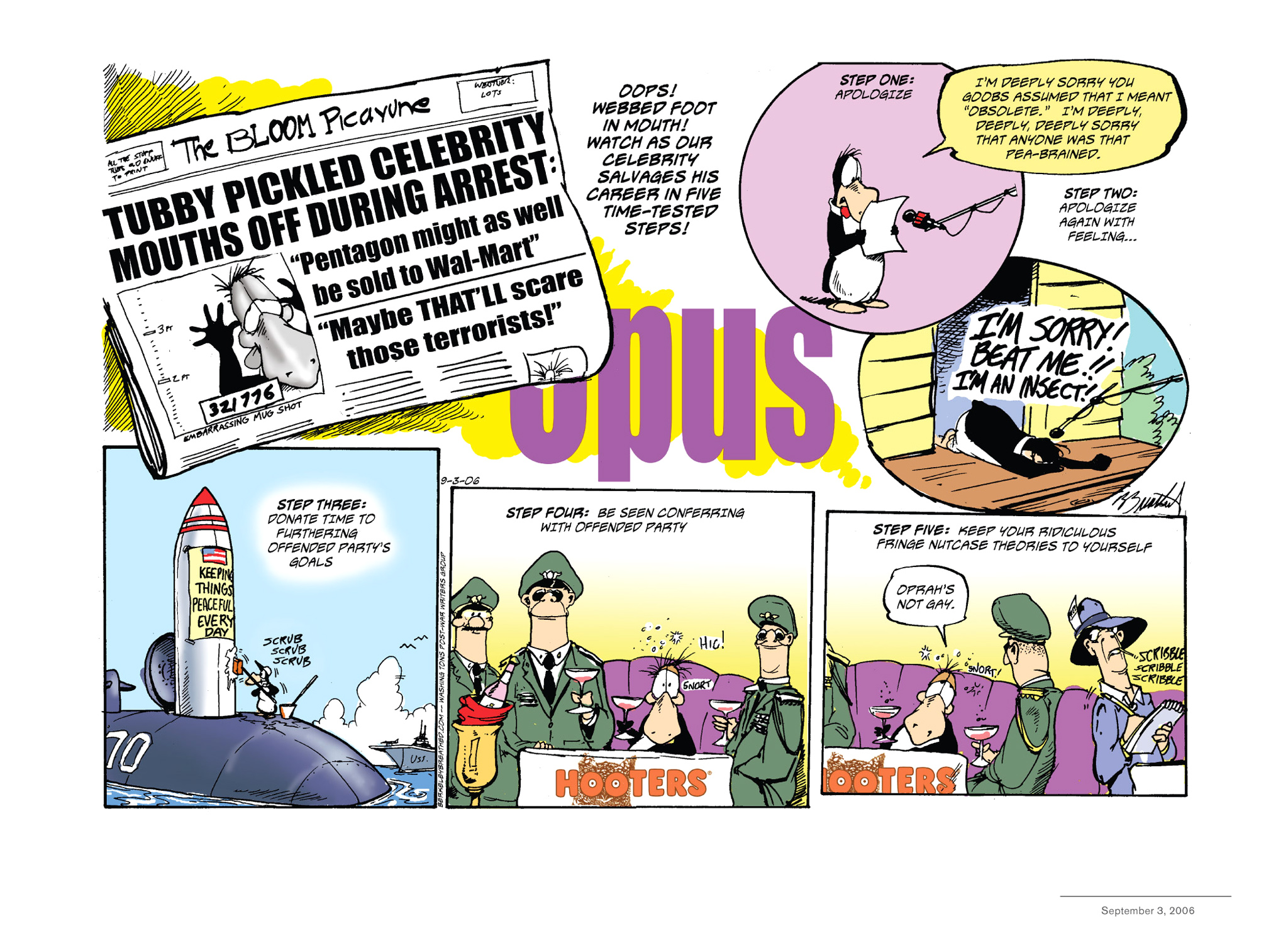 Read online Opus Complete Sunday Strips From 2003-2008 comic -  Issue # TPB (Part 2) - 52