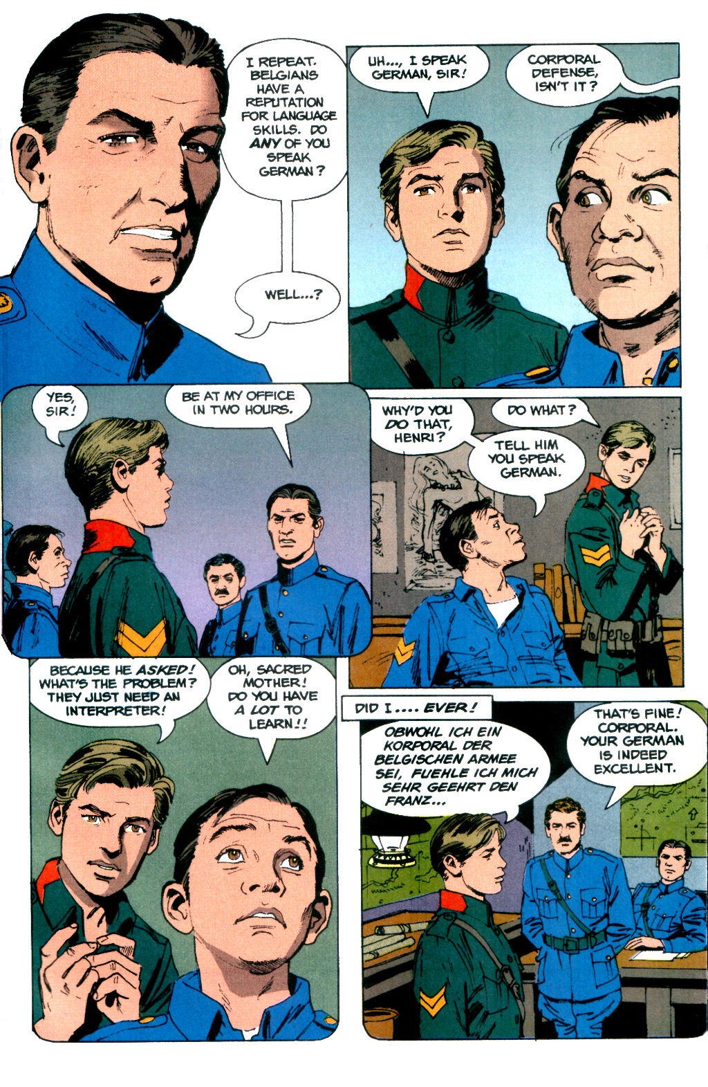 Read online Young Indiana Jones Chronicles comic -  Issue #5 - 23