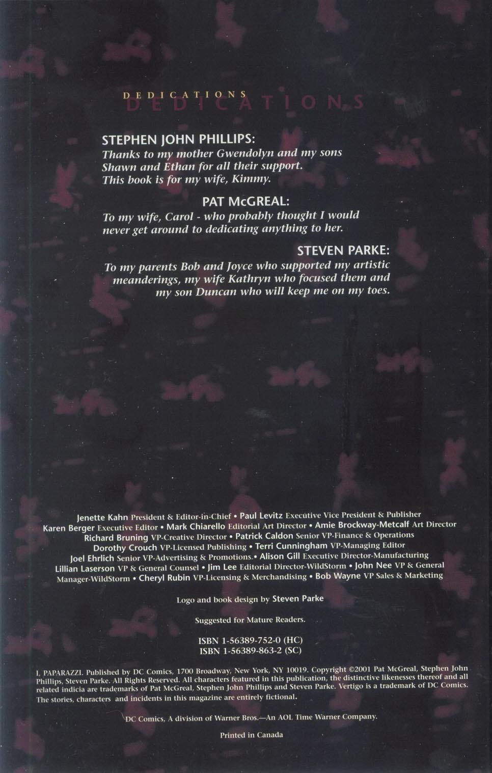 Read online I, Paparazzi comic -  Issue # TPB - 4