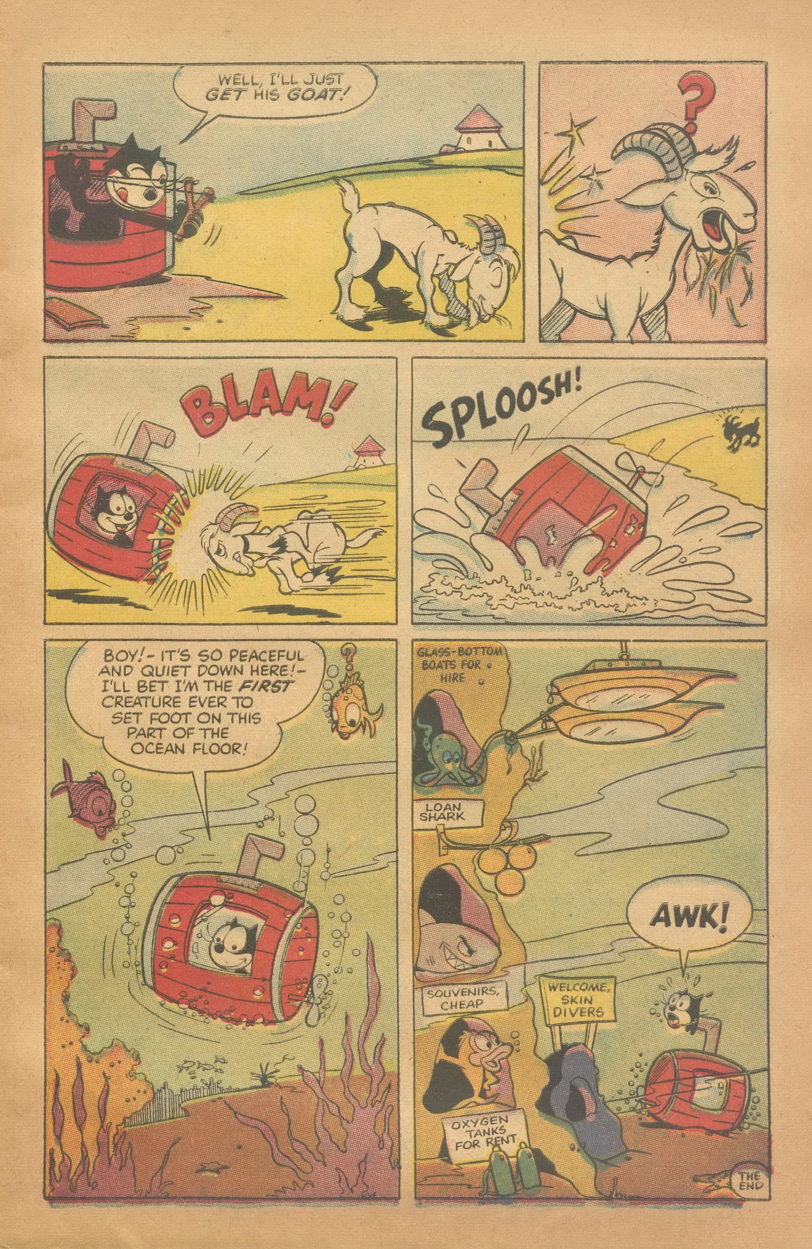 Read online Felix the Cat (1955) comic -  Issue #102 - 9