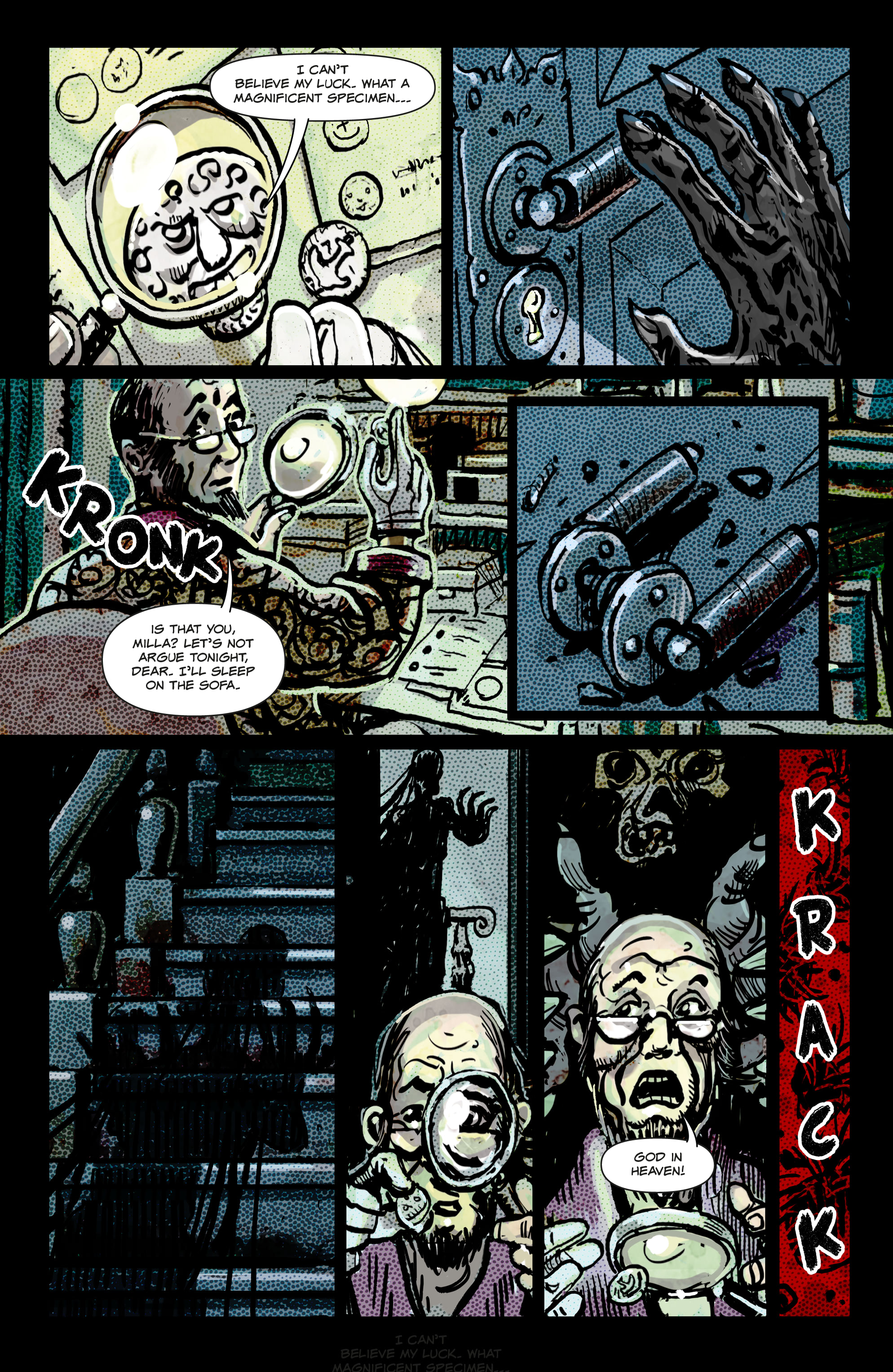 Read online The Northern Dark comic -  Issue #7 - 11