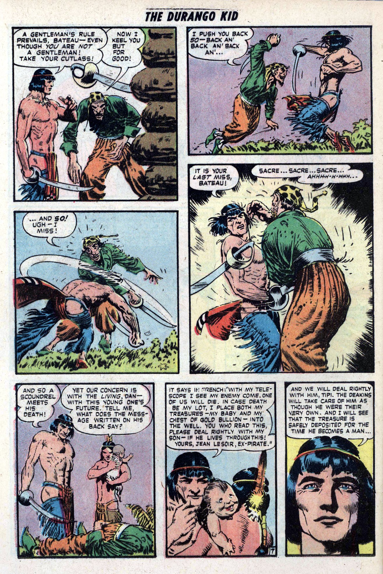 Read online Charles Starrett as The Durango Kid comic -  Issue #6 - 24