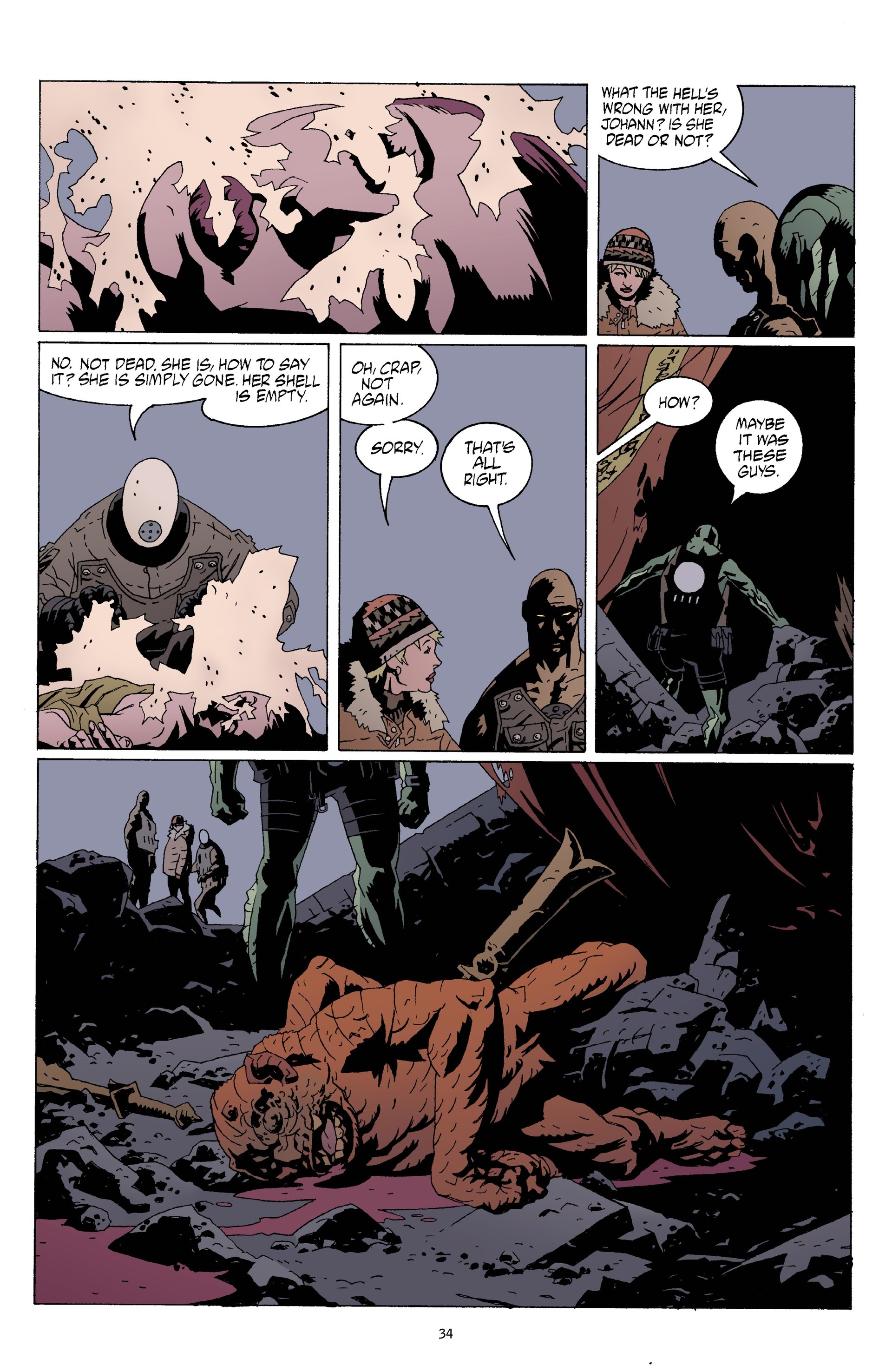 Read online B.P.R.D. Omnibus comic -  Issue # TPB 1 (Part 1) - 36