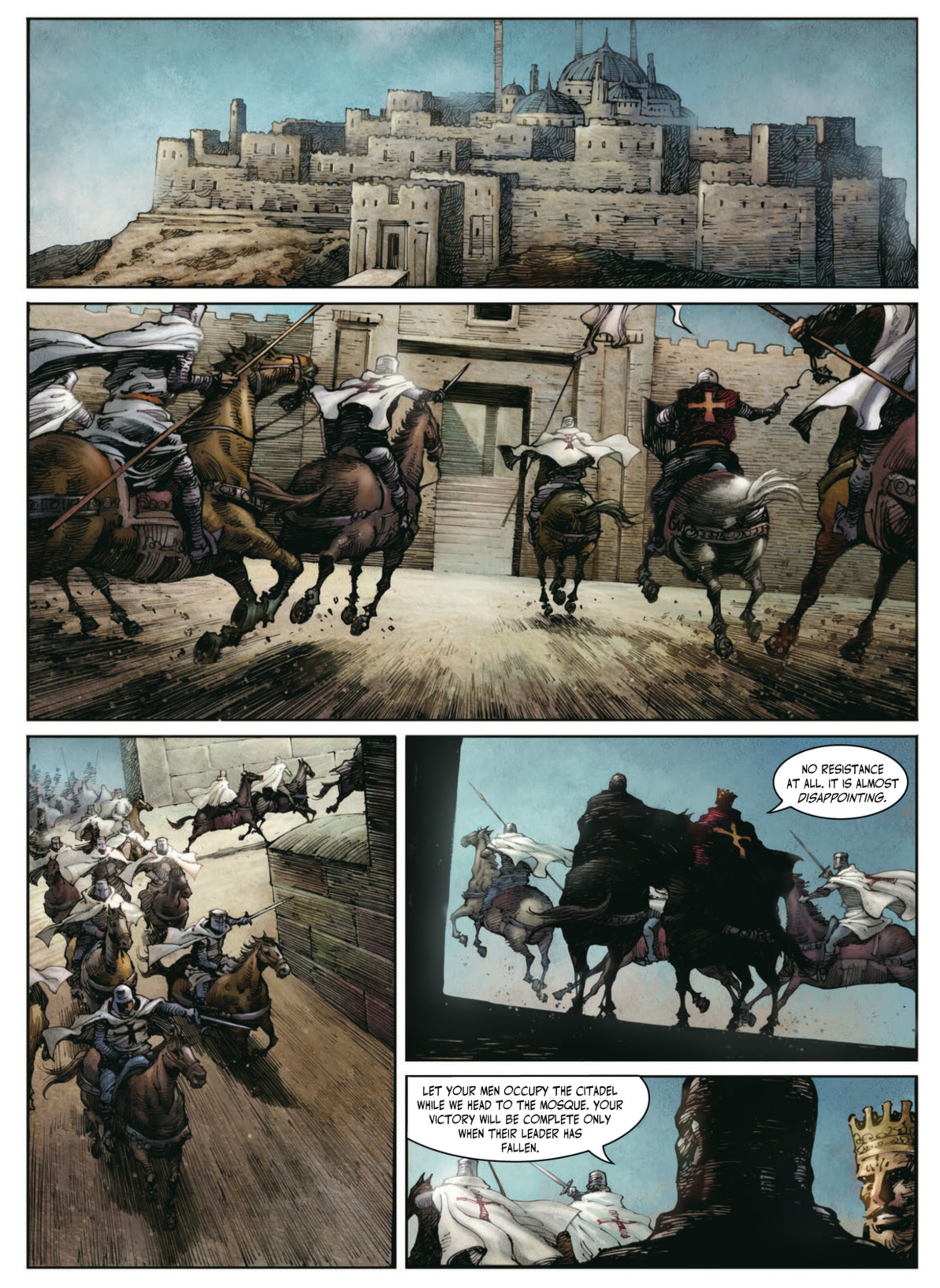 Read online Crusades comic -  Issue #3 - 37