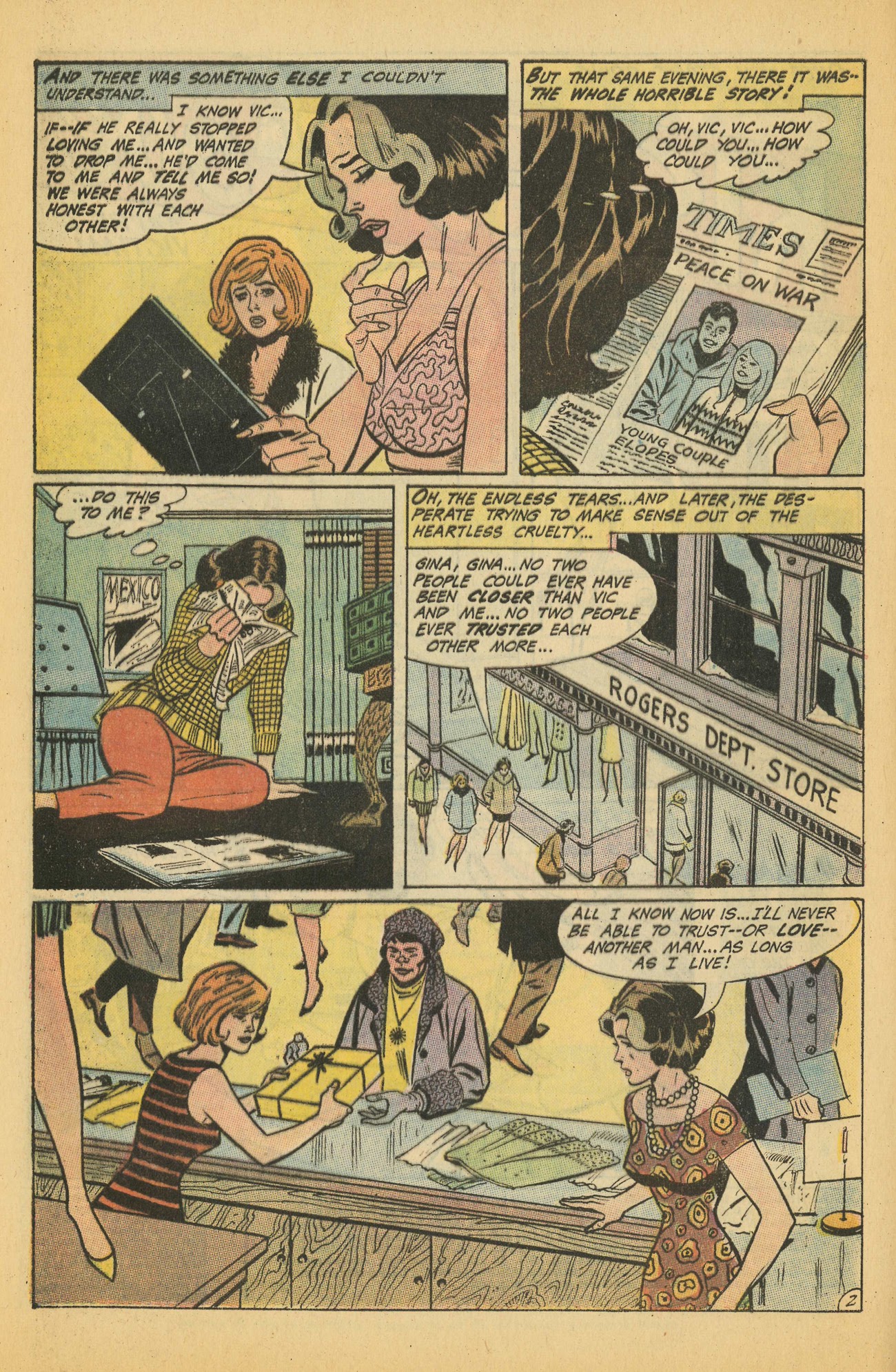 Read online Heart Throbs comic -  Issue #131 - 4