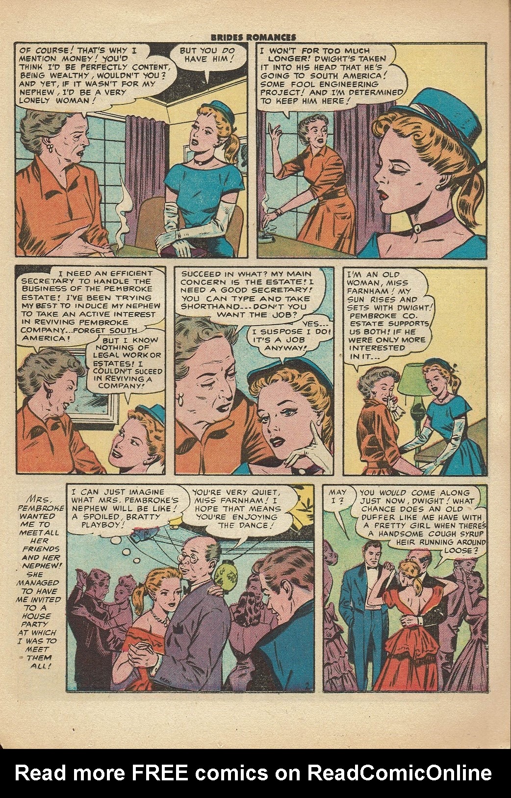 Read online Brides Romances comic -  Issue #17 - 13