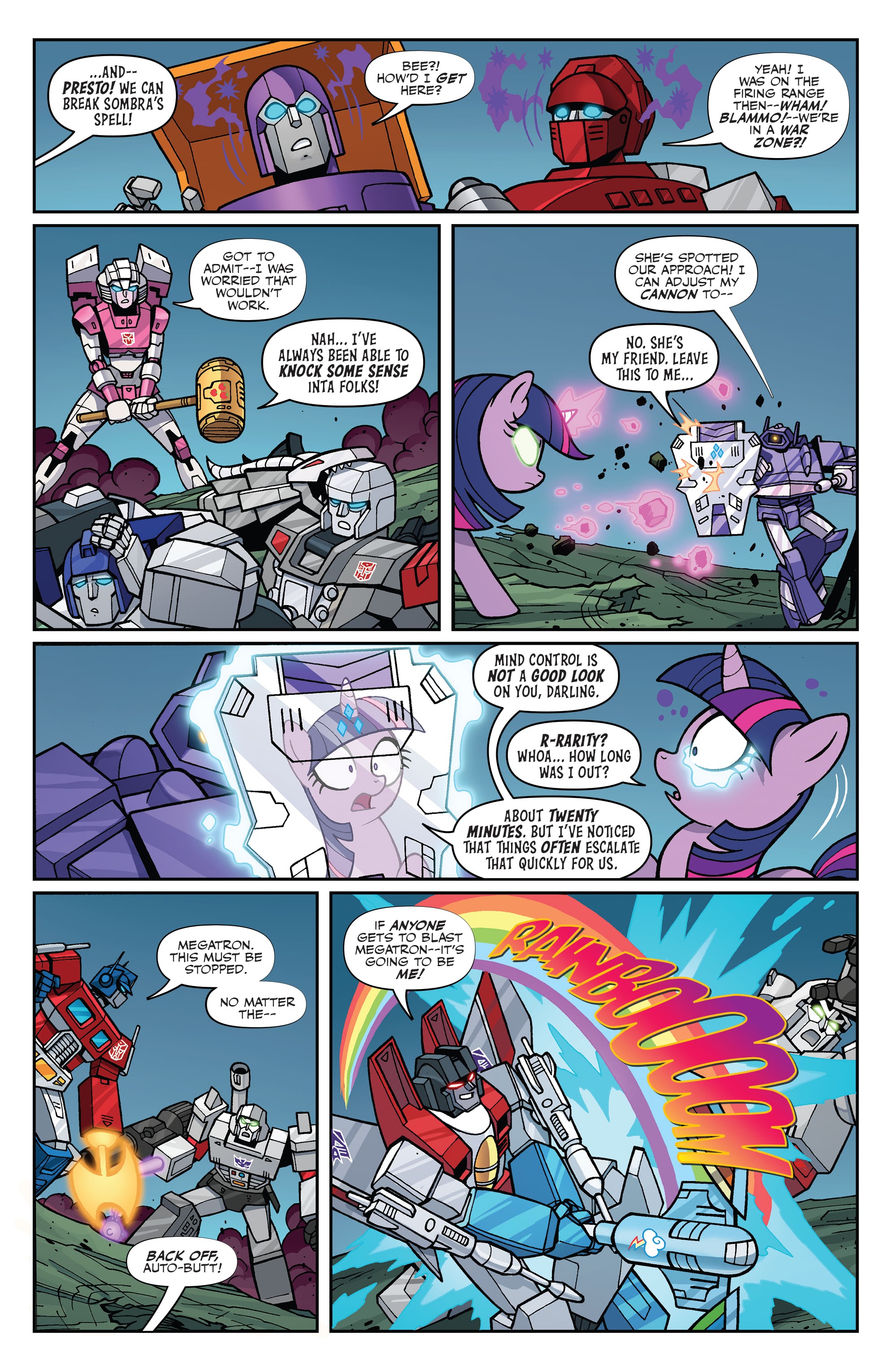 Read online My Little Pony/Transformers II comic -  Issue #4 - 20