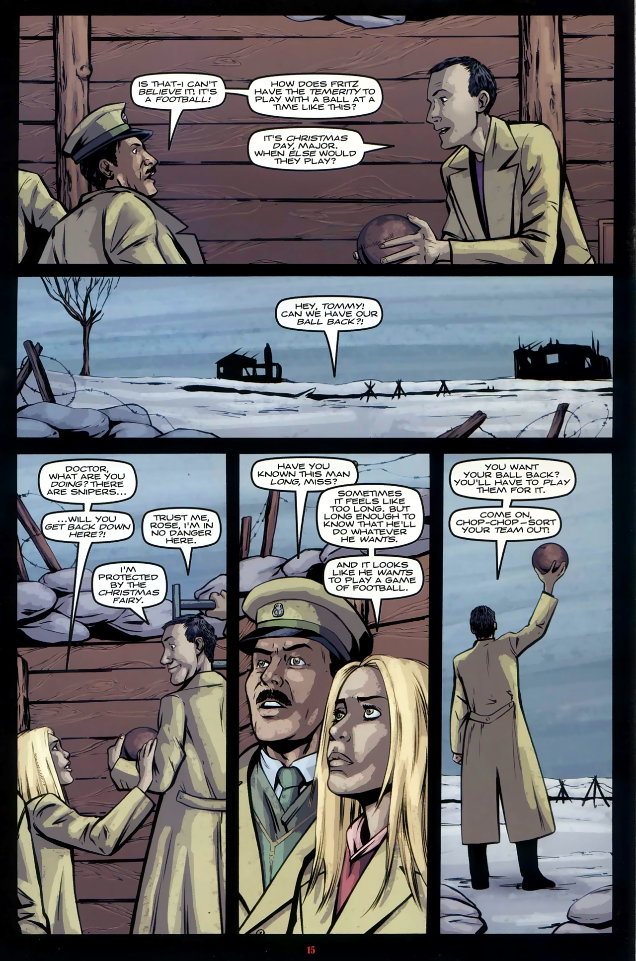 Read online Doctor Who: The Forgotten comic -  Issue #5 - 18