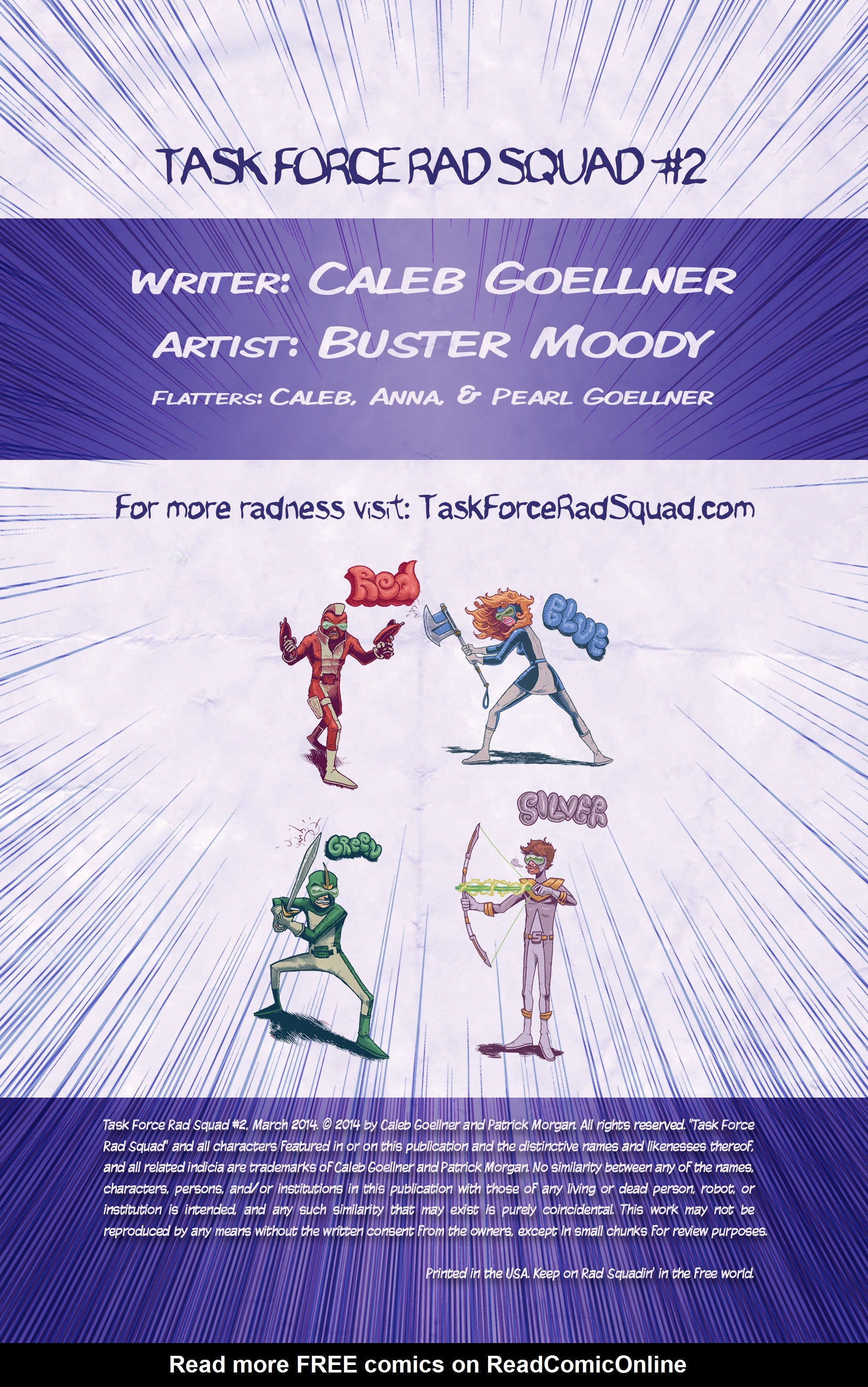 Read online Task Force Rad Squad comic -  Issue #2 - 2