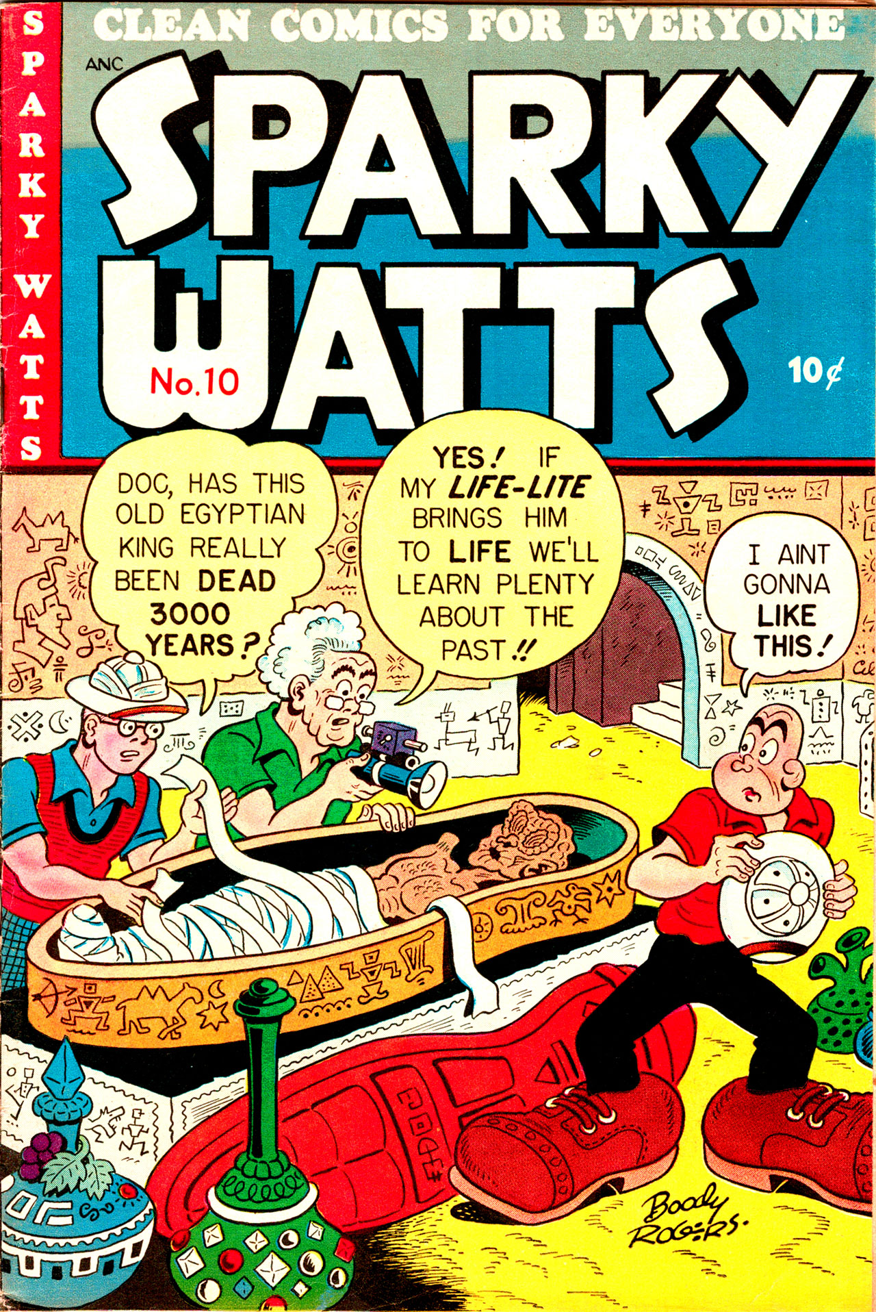 Read online Sparky Watts comic -  Issue #10 - 1