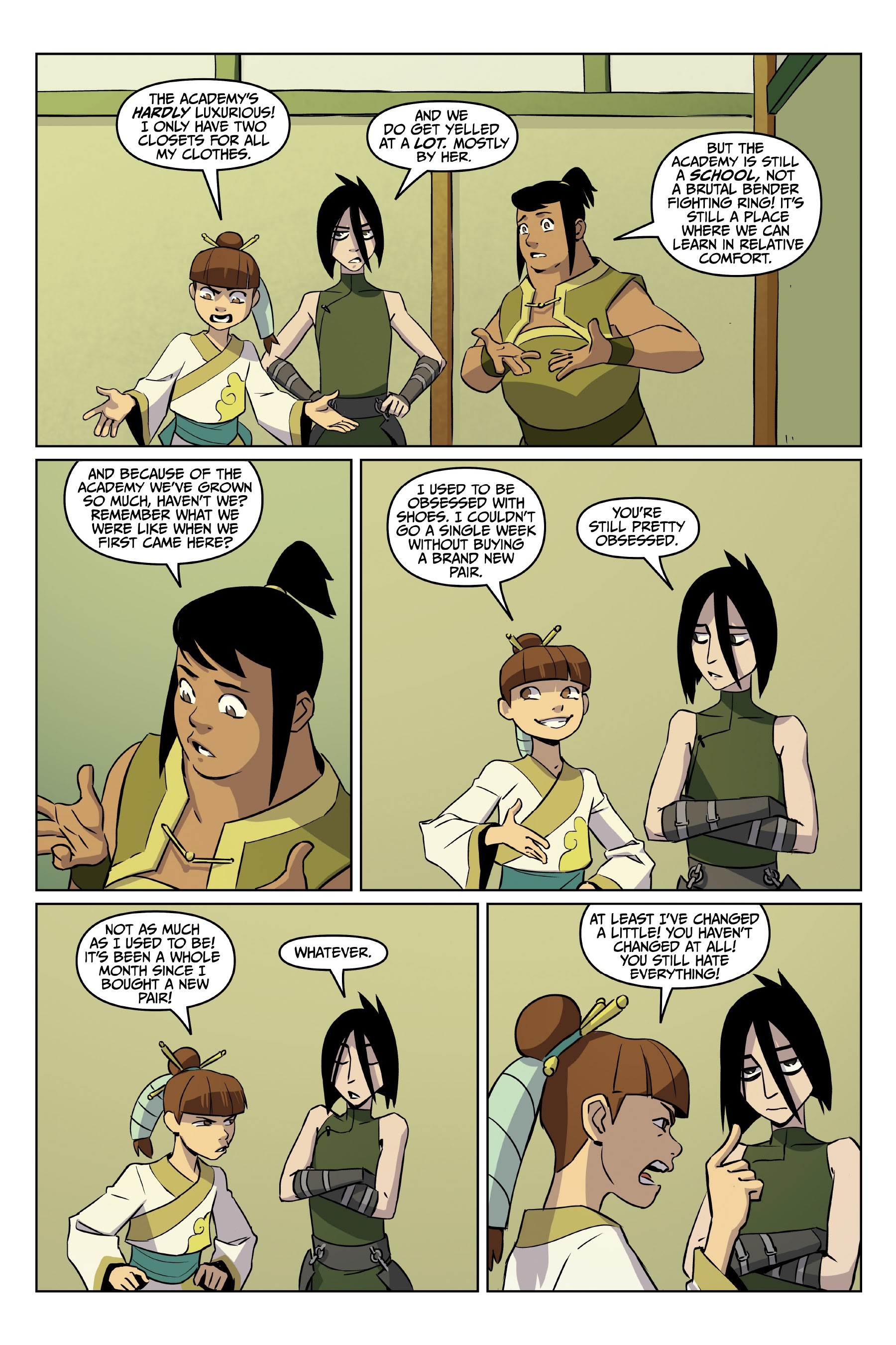Read online Nickelodeon Avatar: The Last Airbender - Toph Beifong's Metalbending Academy comic -  Issue # TPB - 28
