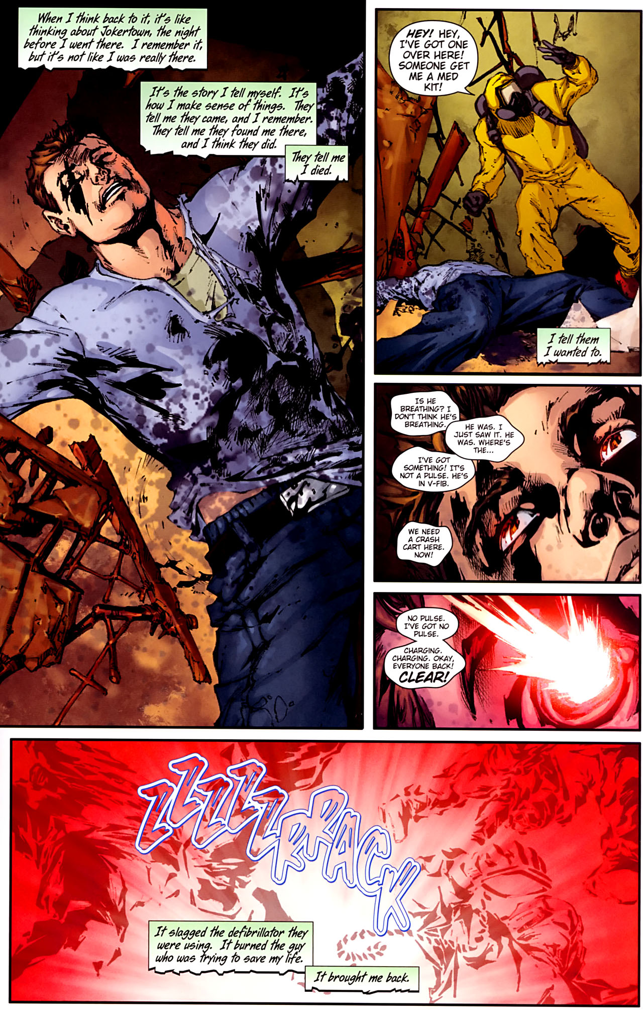 Read online George R.R. Martin's Wild Cards: The Hard Call comic -  Issue #1 - 23