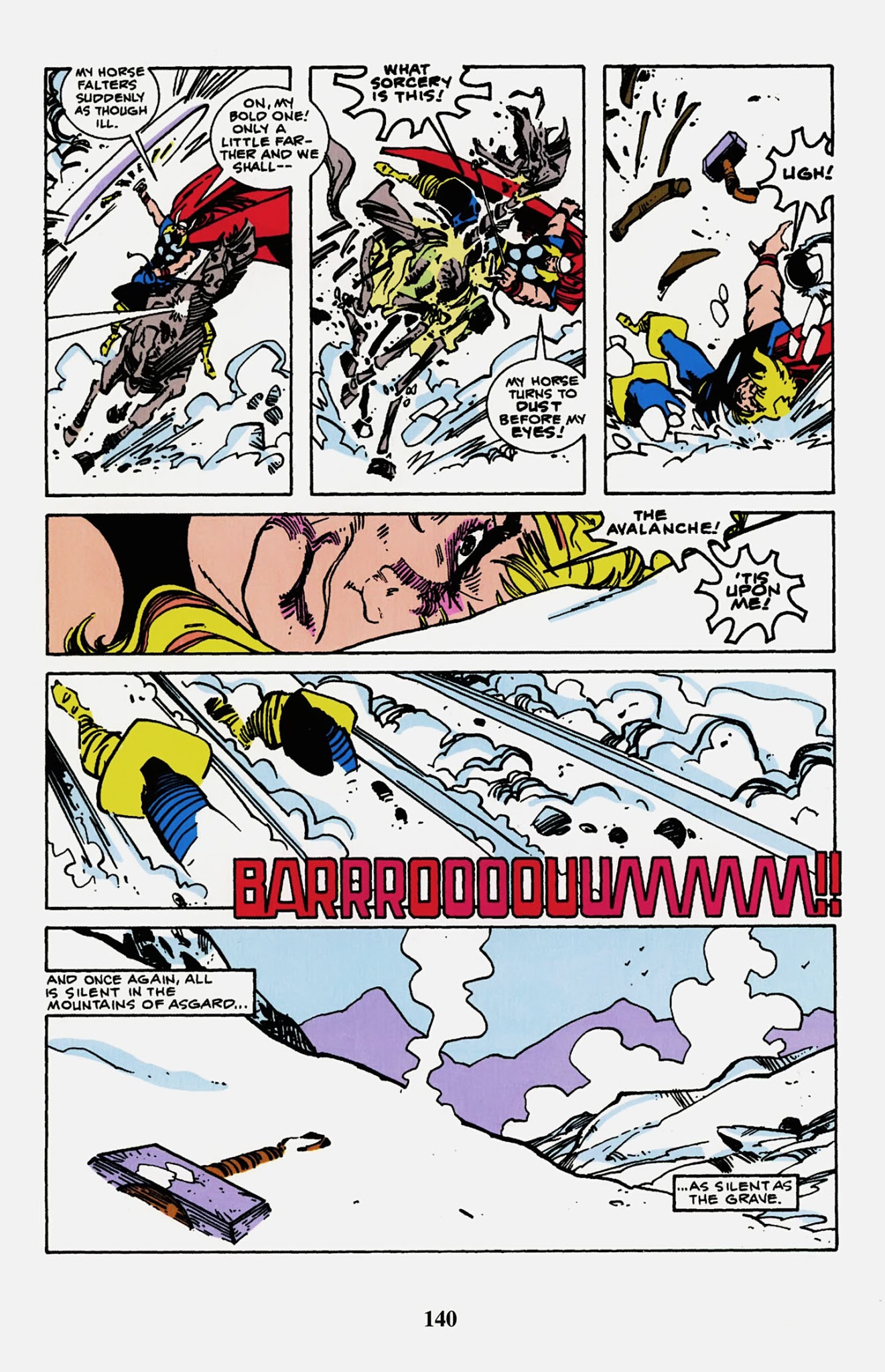 Read online Thor Visionaries: Walter Simonson comic -  Issue # TPB 2 - 142