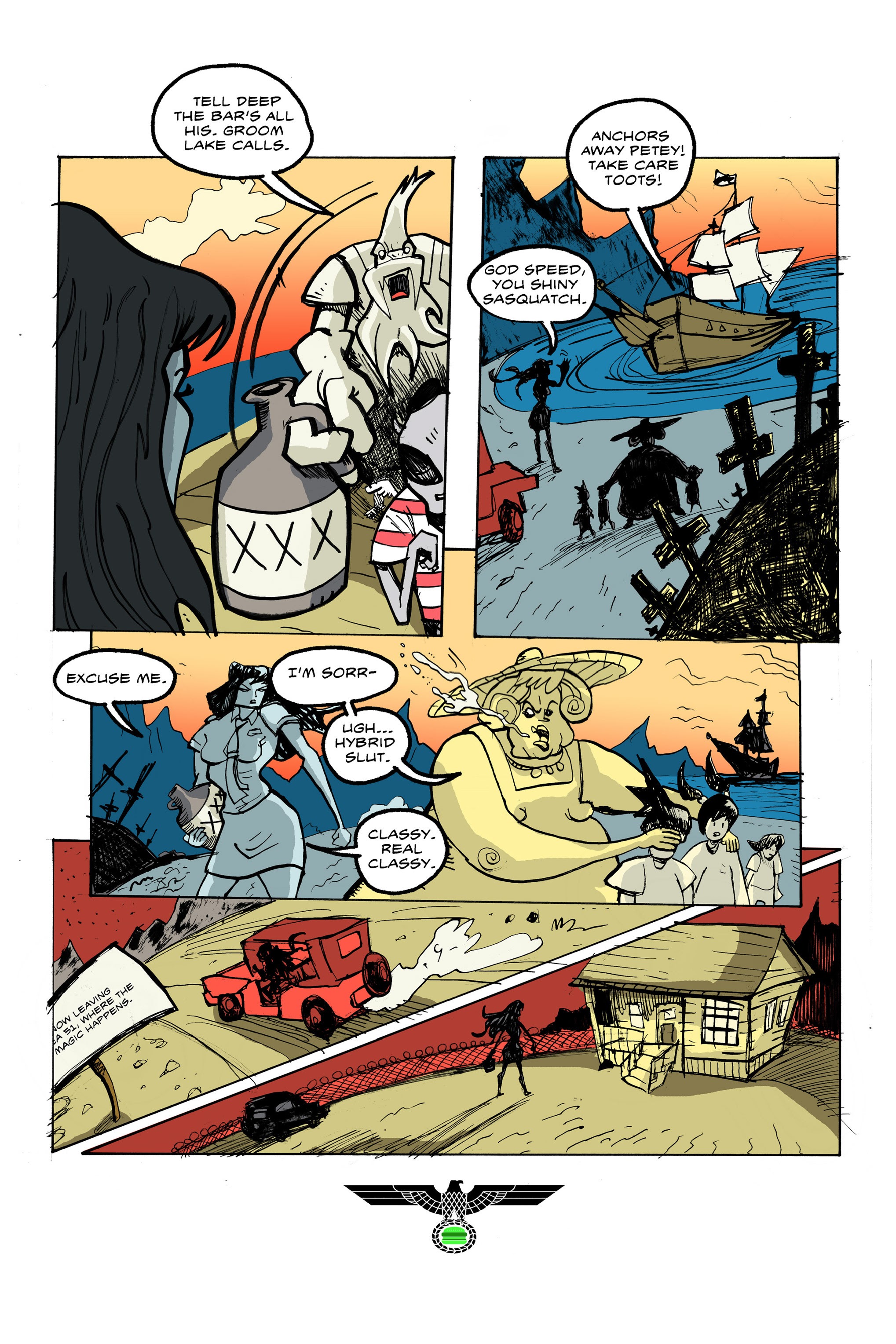 Read online Eagleburger comic -  Issue # TPB - 68