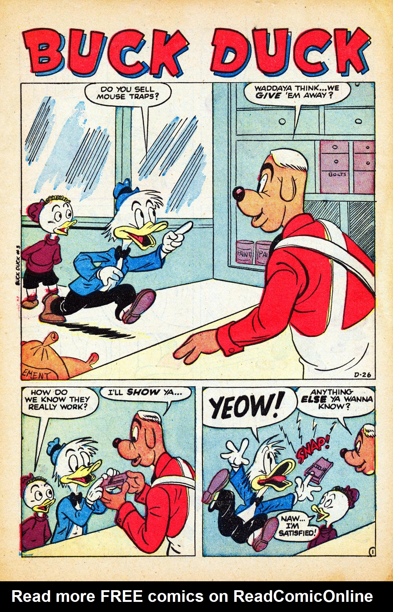 Read online Buck Duck comic -  Issue #3 - 3