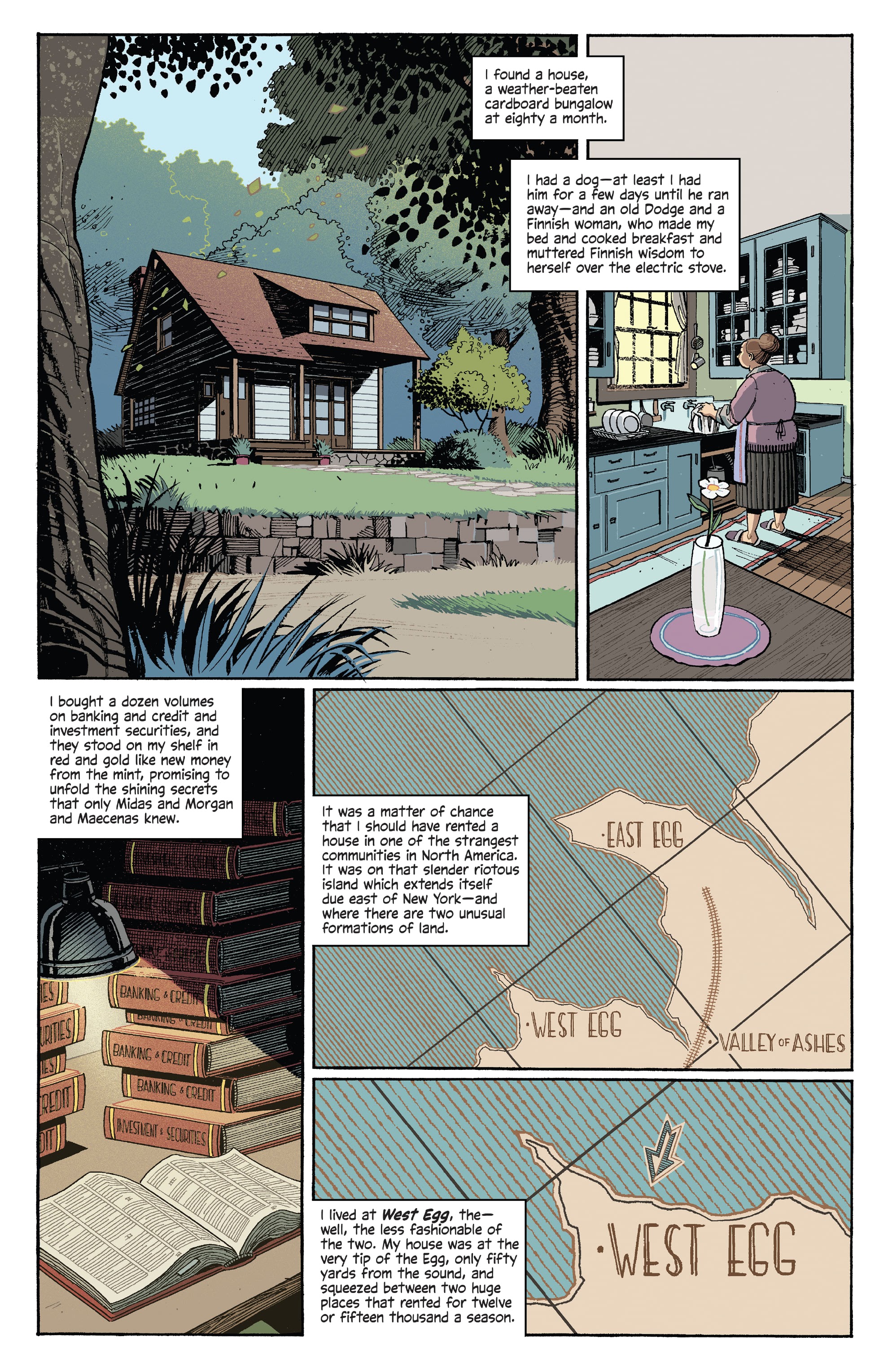 Read online The Great Gatsby comic -  Issue #1 - 8