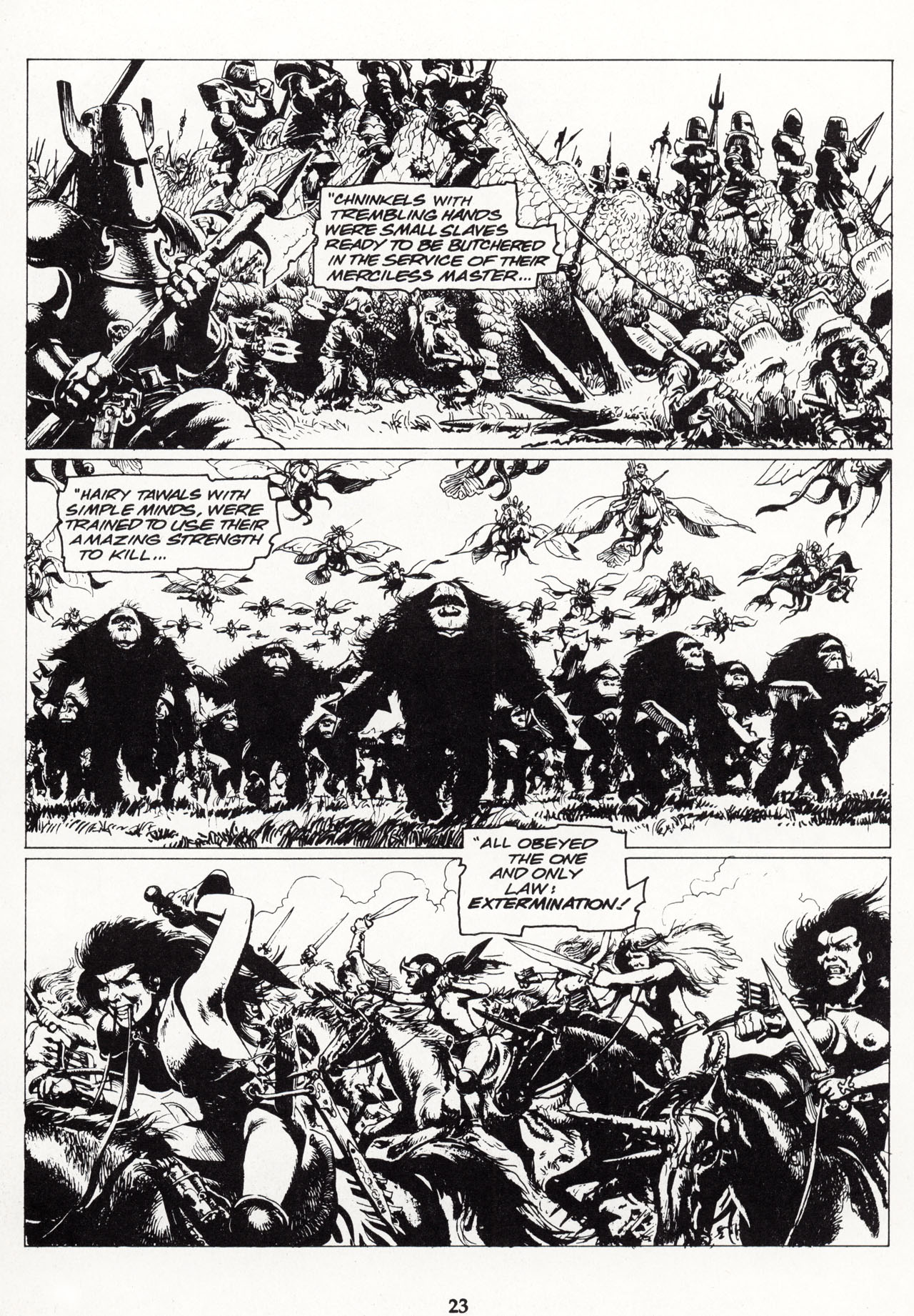 Read online Cheval Noir comic -  Issue #13 - 25