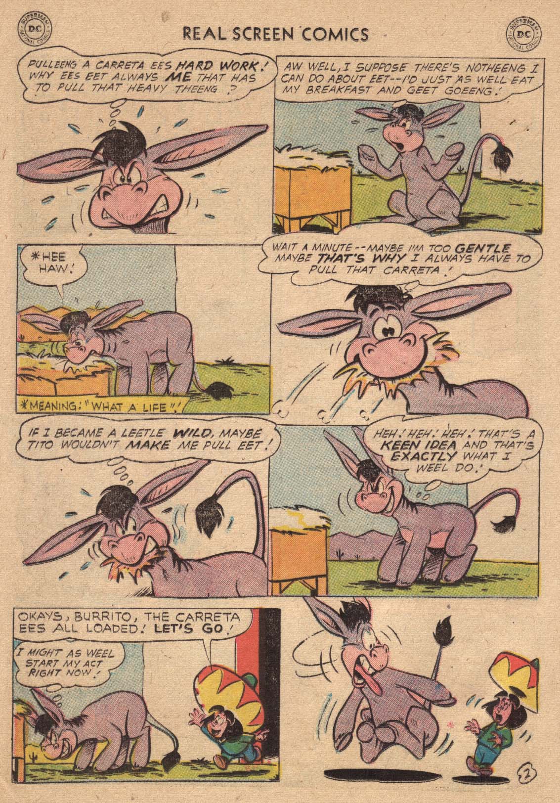 Read online Real Screen Comics comic -  Issue #96 - 12