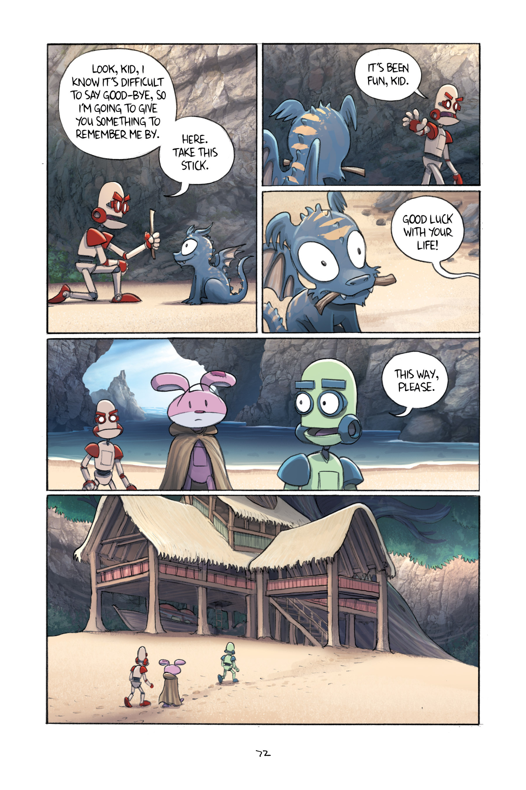 Read online Amulet comic -  Issue #4 - 72