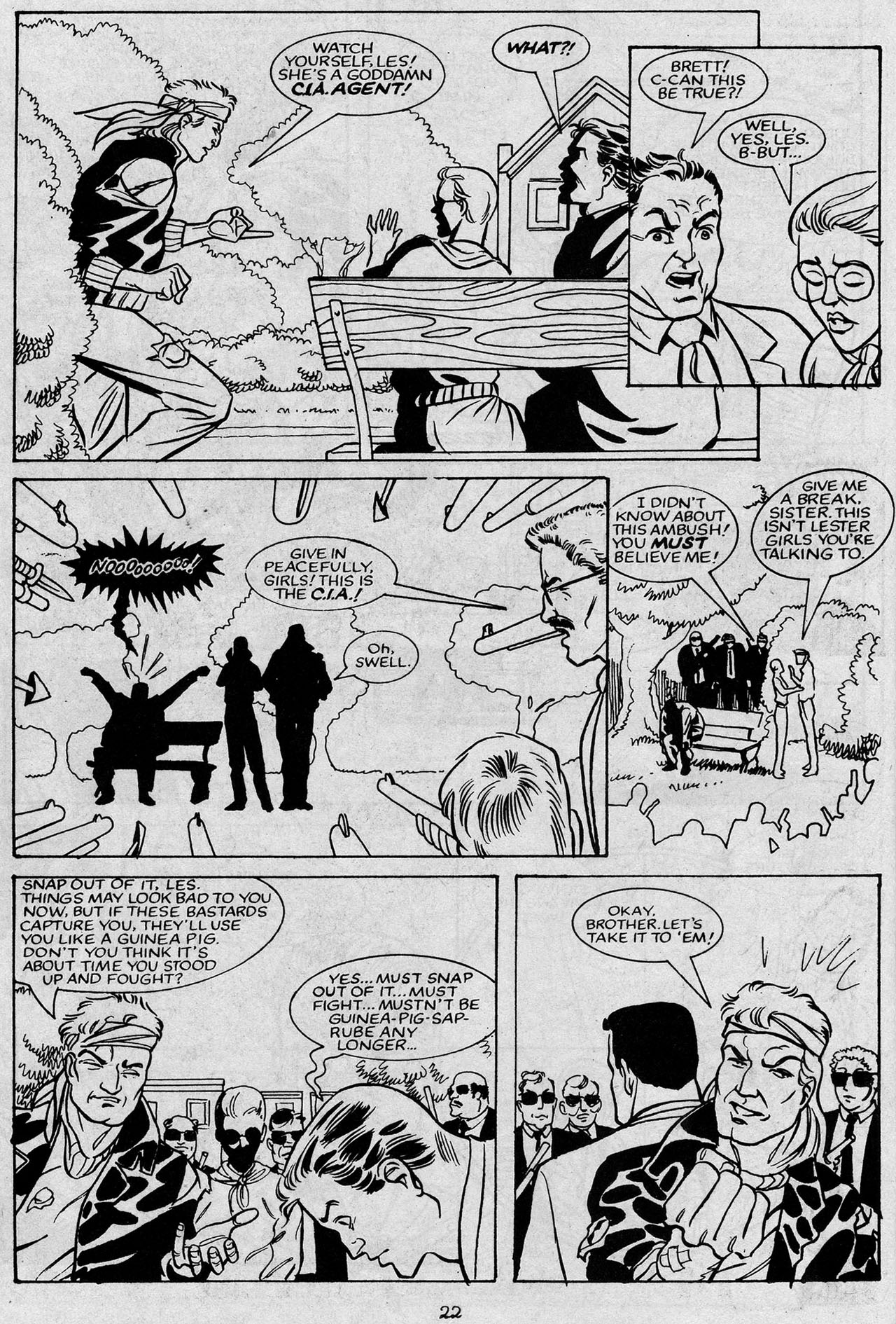 Read online The Trouble With Girls (1989) comic -  Issue #6 - 24