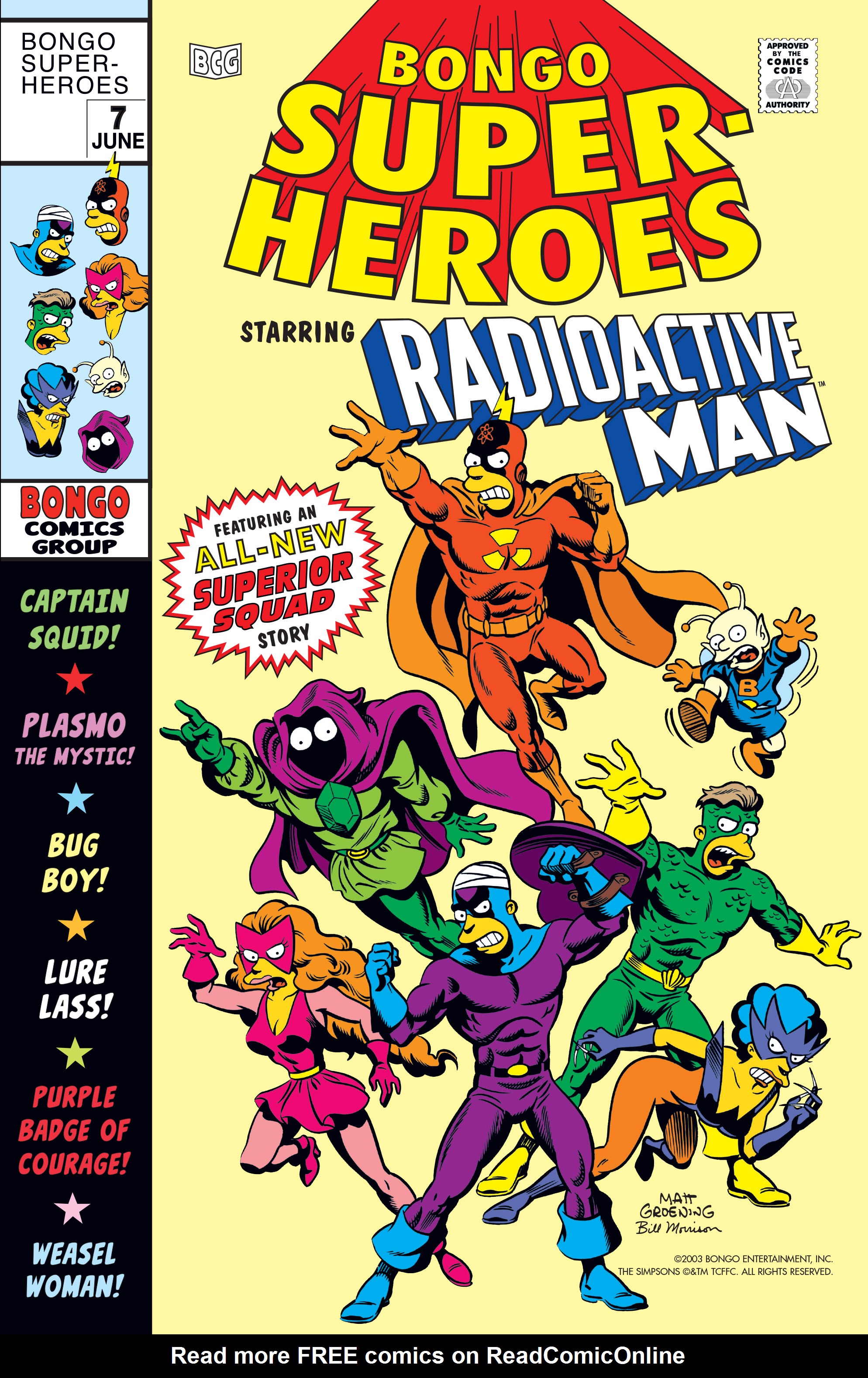 Read online Radioactive Man comic -  Issue #7 - 1