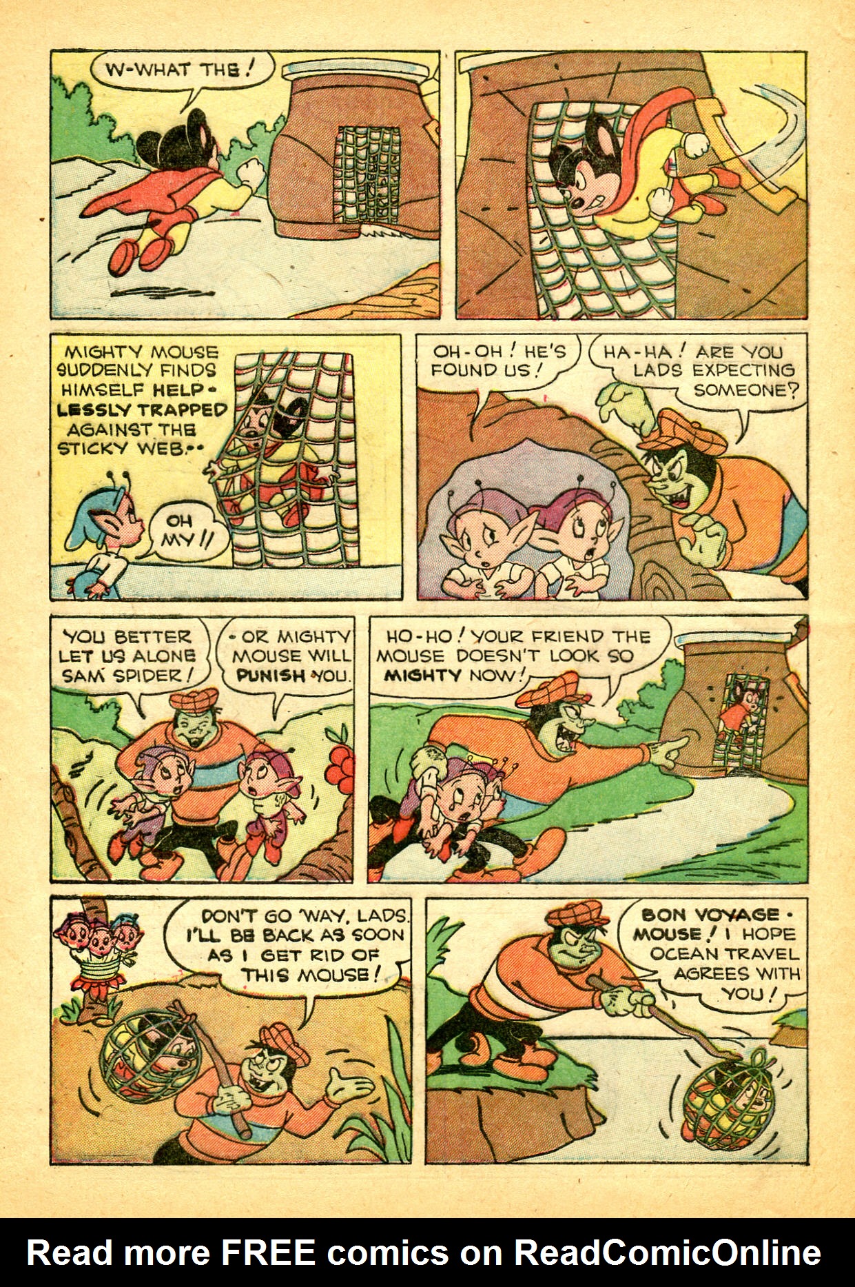 Read online Paul Terry's Mighty Mouse Comics comic -  Issue #63 - 32