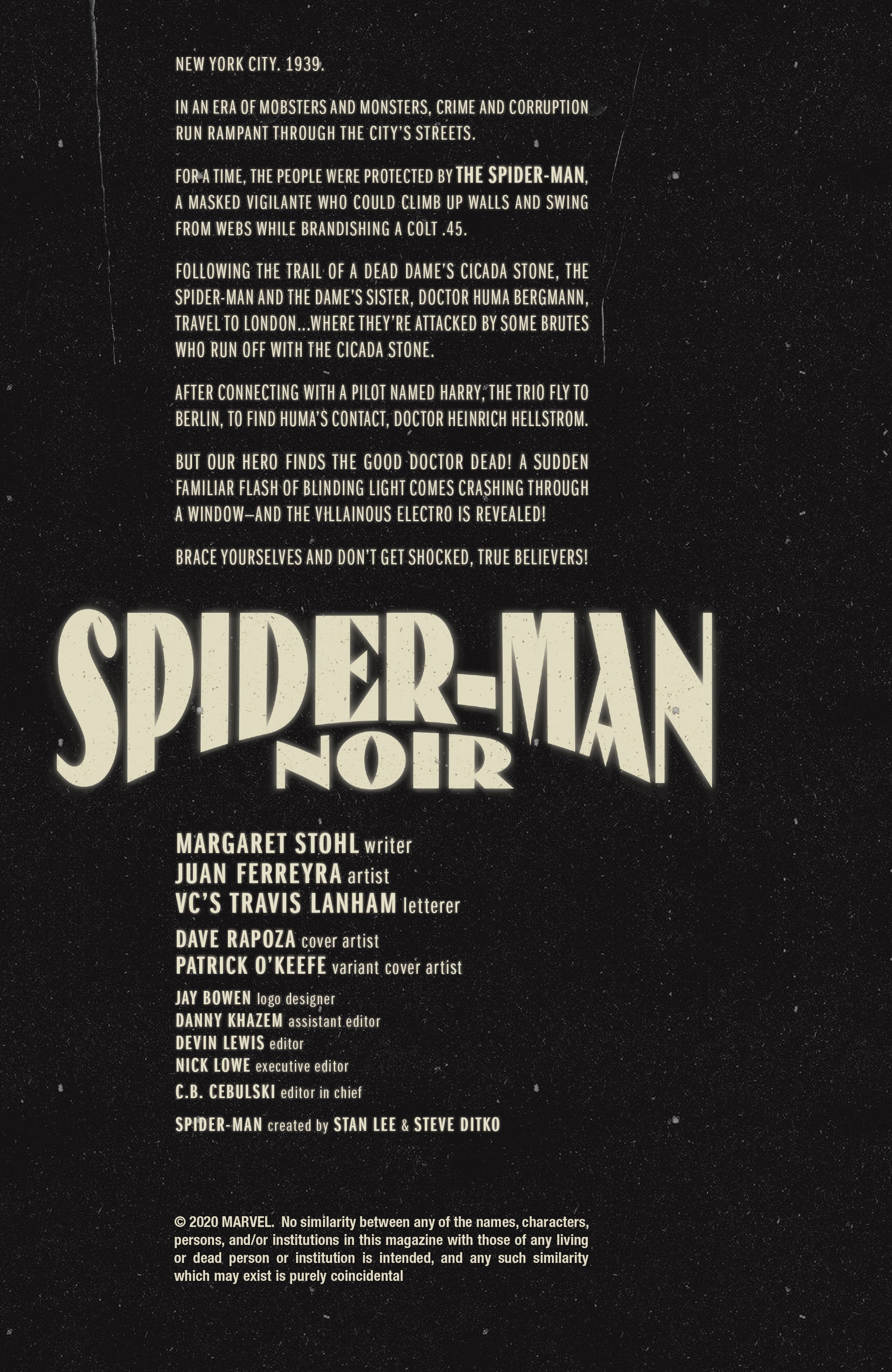 Read online Spider-Man Noir (2020) comic -  Issue #3 - 2