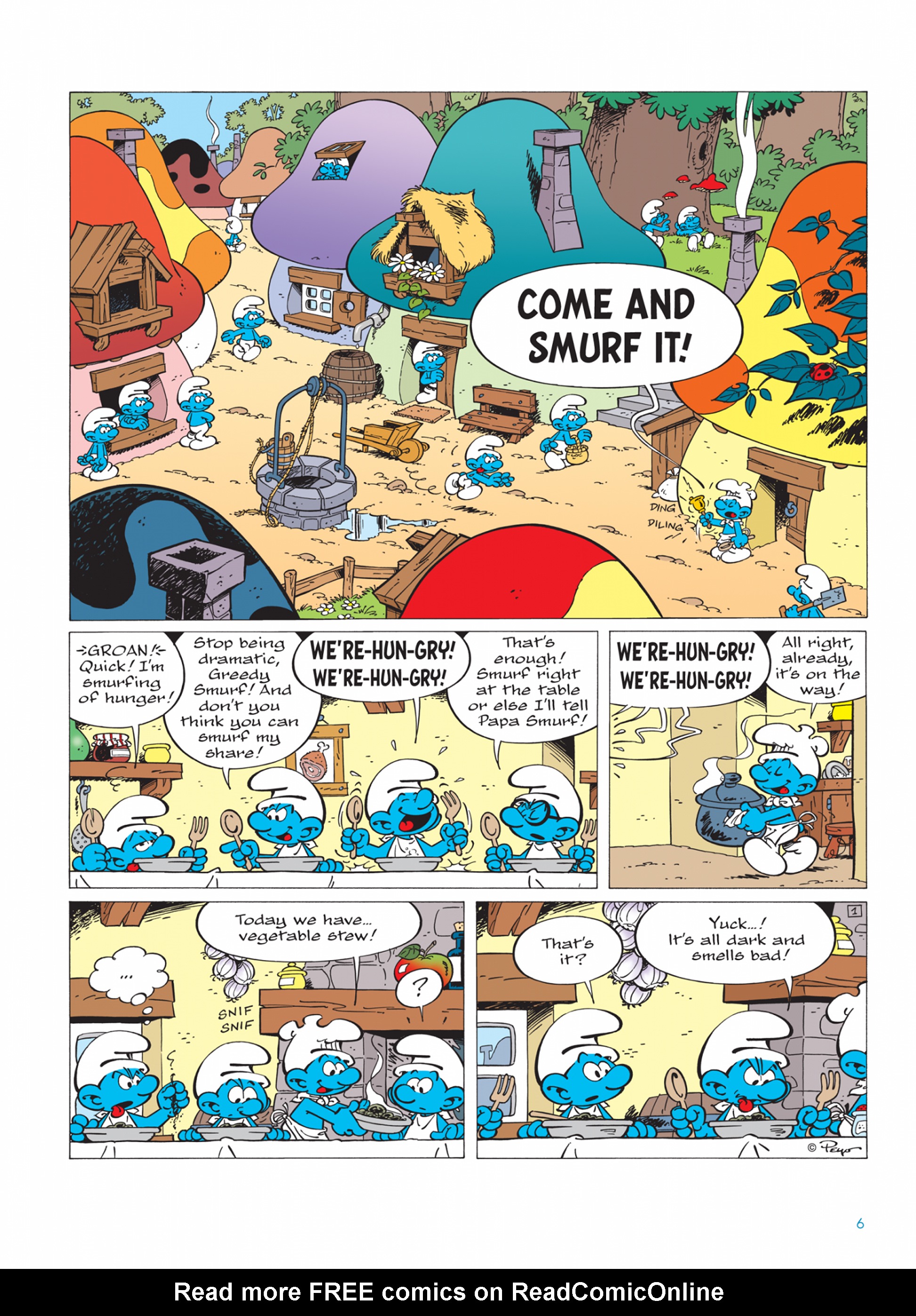 Read online The Smurfs comic -  Issue #26 - 6